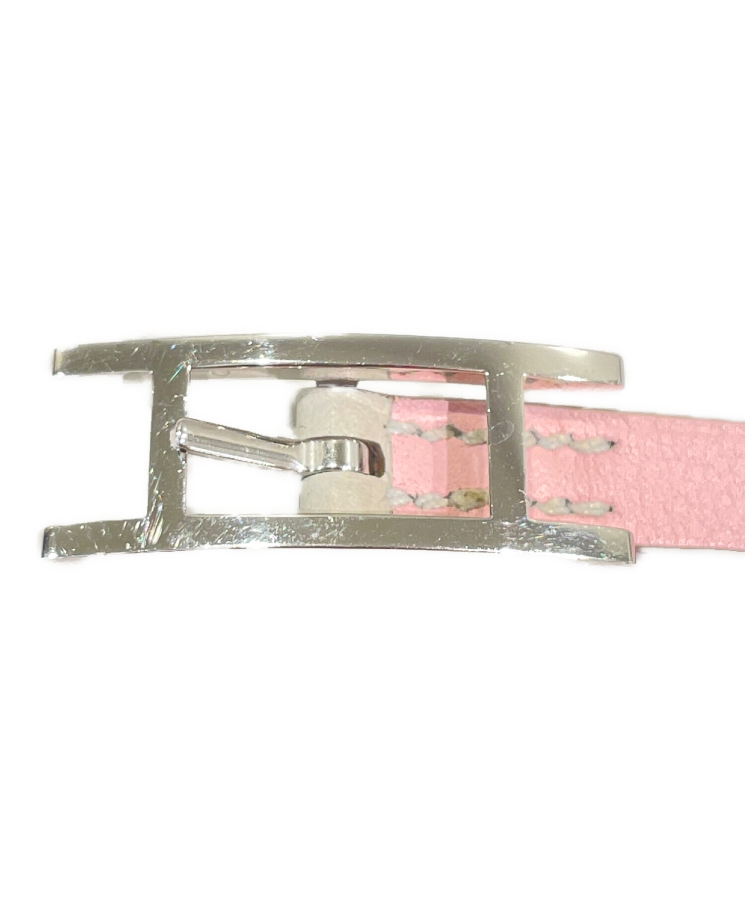 中古・古着通販】HERMES (エルメス) レザーブレスレット アピ3 