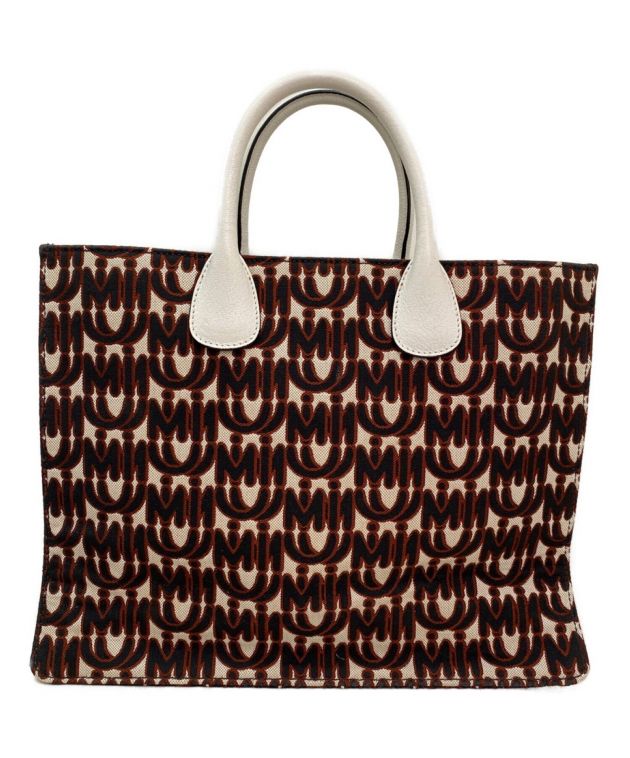 中古・古着通販】MIU MIU (ミュウミュウ) マドラスジャガードトート