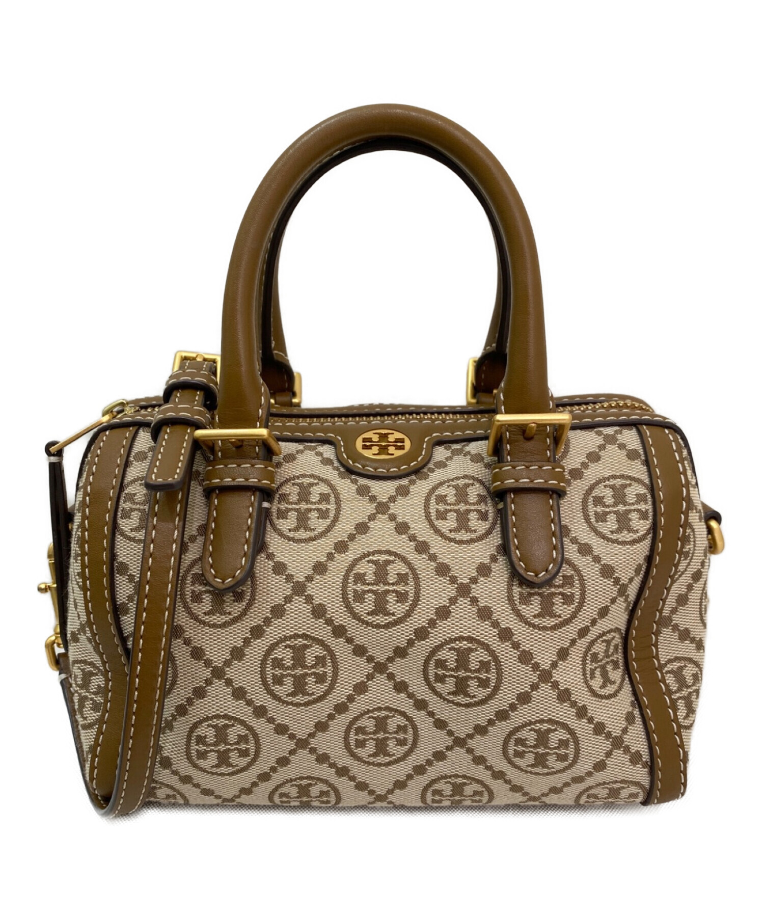 中古・古着通販】TORY BURCH (トリーバーチ) T MONOGRAM JACQUARD MINI 中古・古着通販】TORY BURCH (トリーバーチ) T MONOGRAM JACQUARD MINI