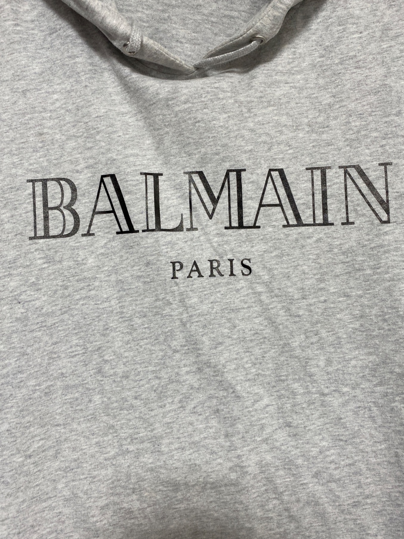 中古・古着通販】BALMAIN (バルマン) パーカー グレー サイズ:XL 