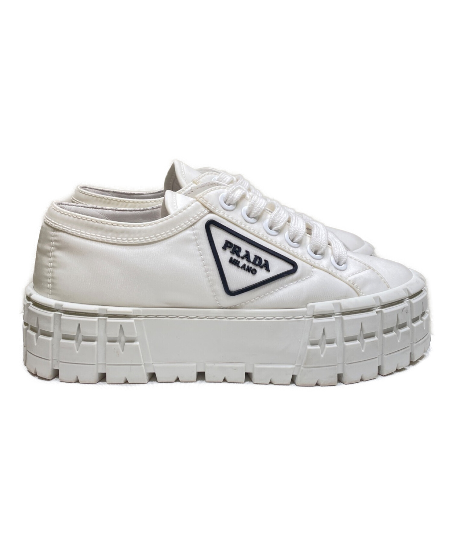 中古・古着通販】PRADA (プラダ) ダブルホイール ナイロンギャバジン