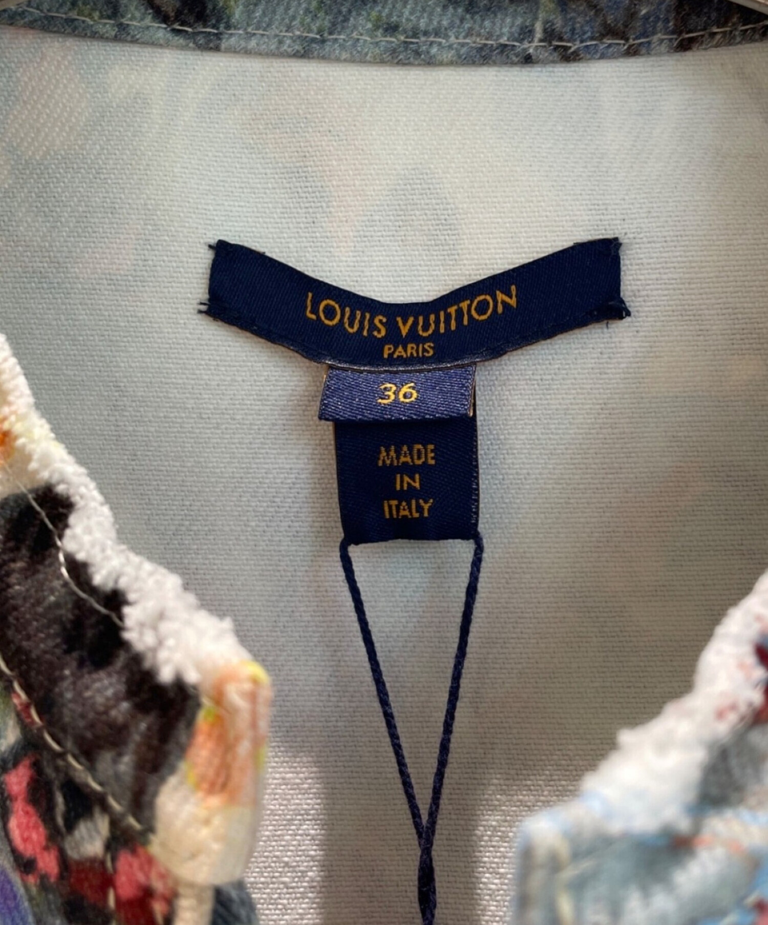 中古・古着通販】LOUIS VUITTON (ルイ ヴィトン) フラワージップアップ 