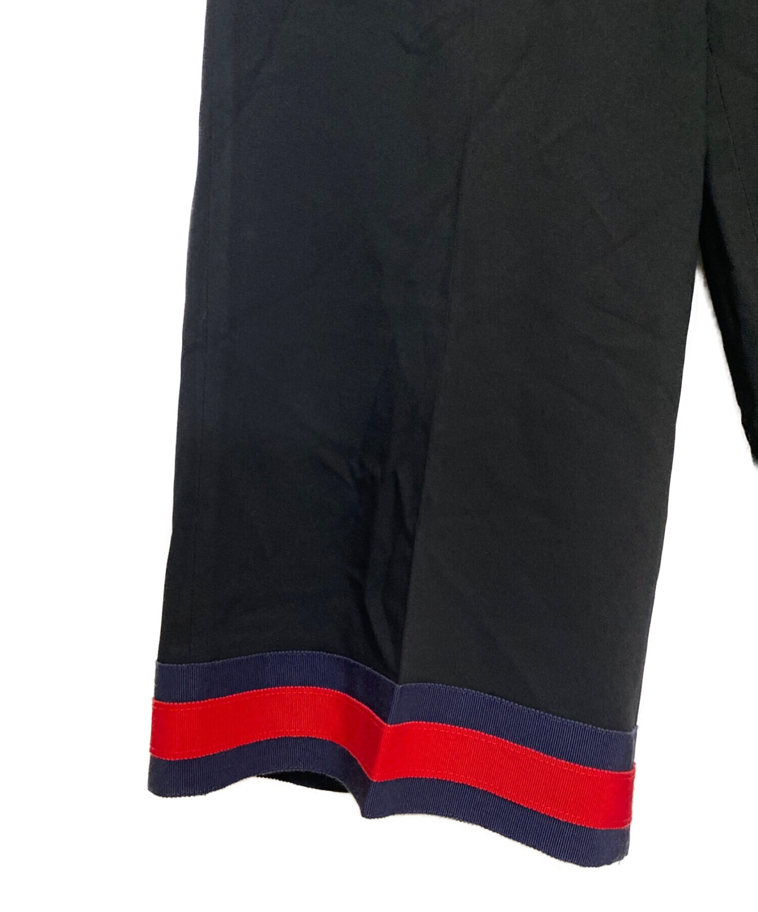 中古・古着通販】GUCCI (グッチ) クロップドワイドストレートパンツ