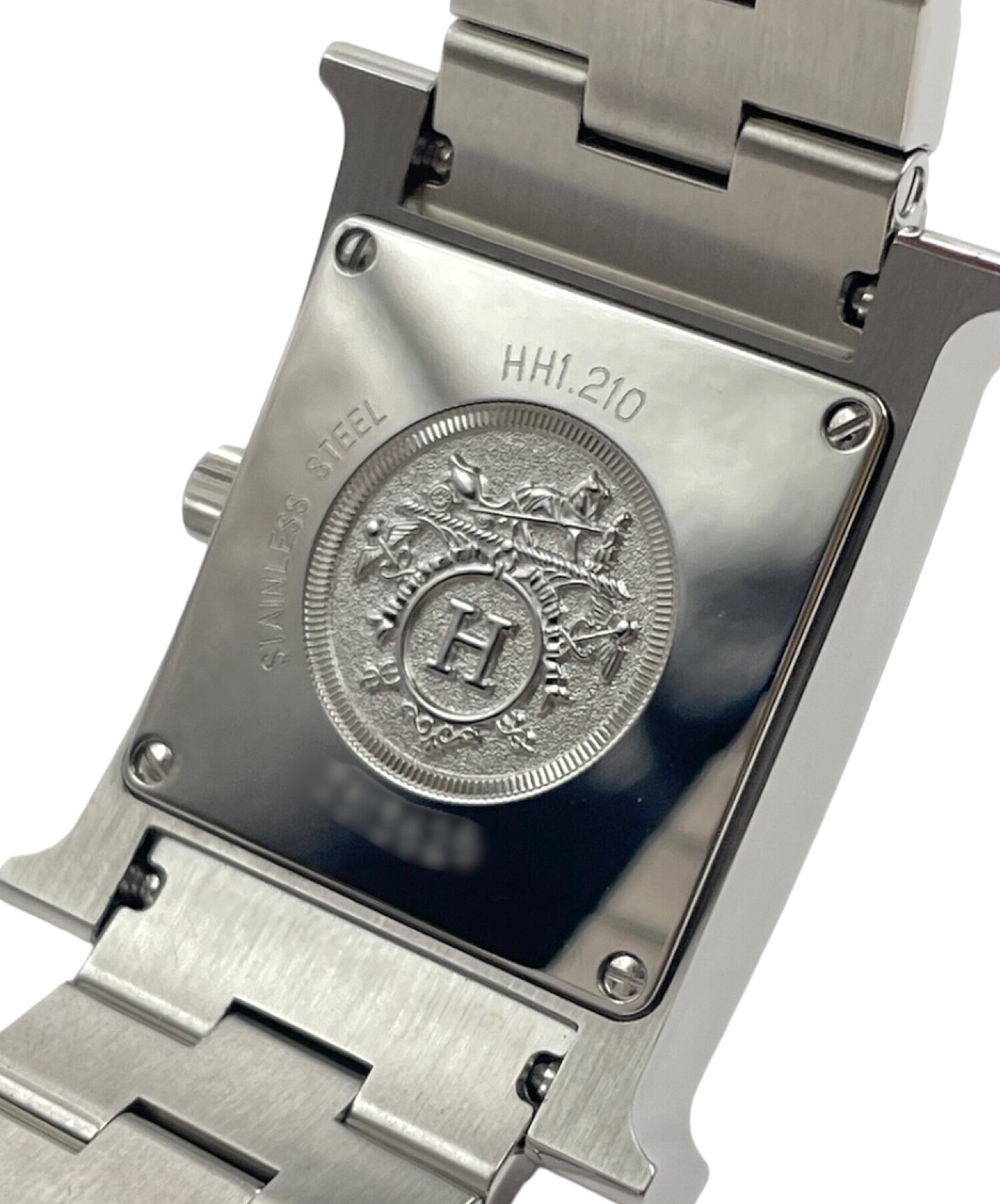 中古・古着通販】HERMES (エルメス) HウォッチPM 25mm 11Pダイヤ