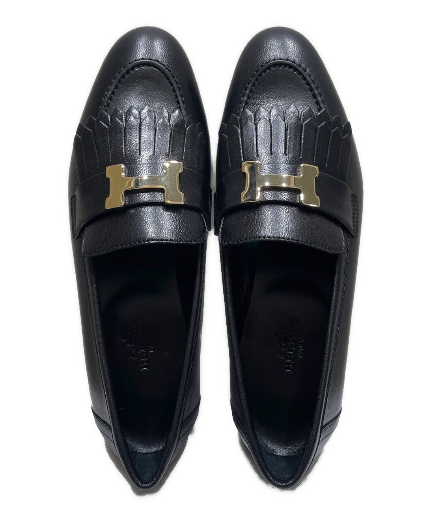 中古・古着通販】HERMES (エルメス) モカシンロワイヤル ローファー