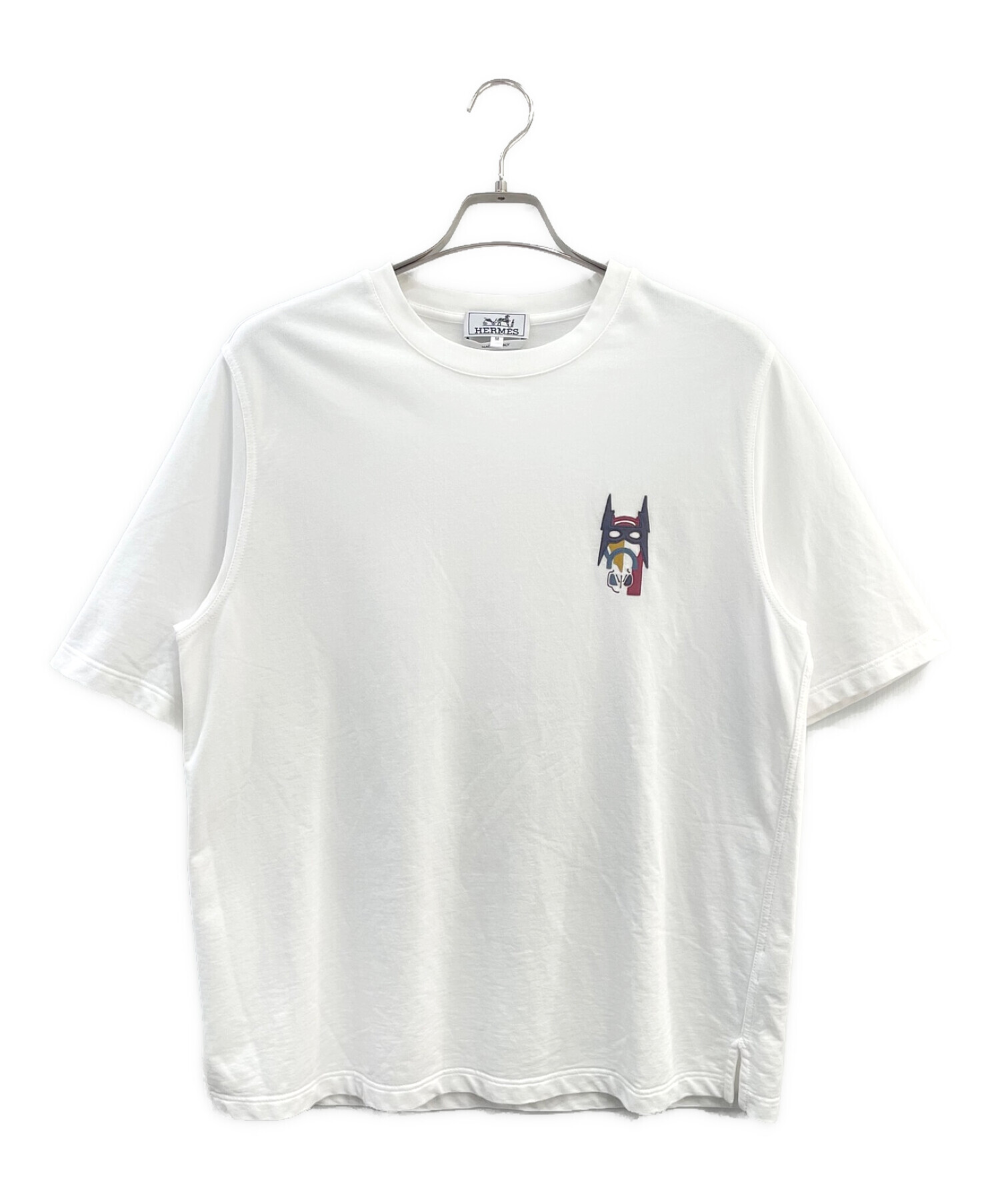 中古・古着通販】HERMES (エルメス) Cheval Masque レザーパッチ T 