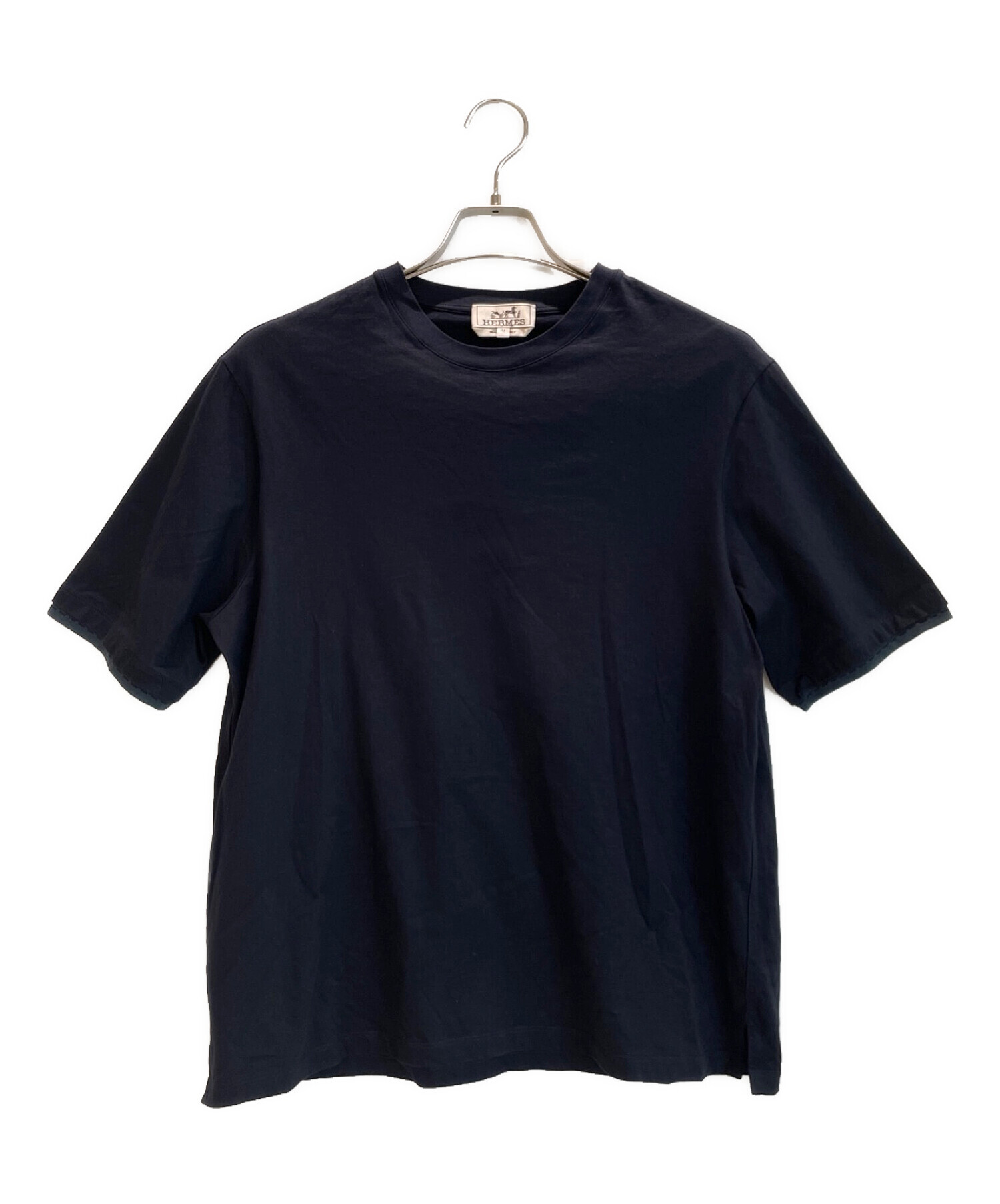 中古・古着通販】HERMES (エルメス) レイヤードTシャツ ネイビー 