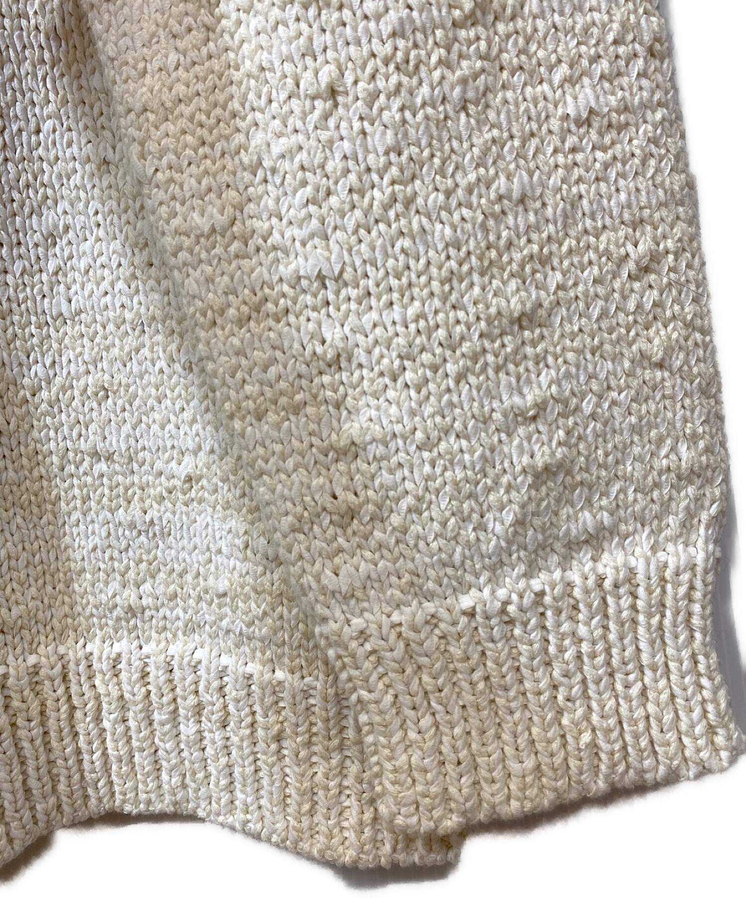 中古・古着通販】BOTTEGA VENETA (ボッテガベネタ) 編み込みニット 