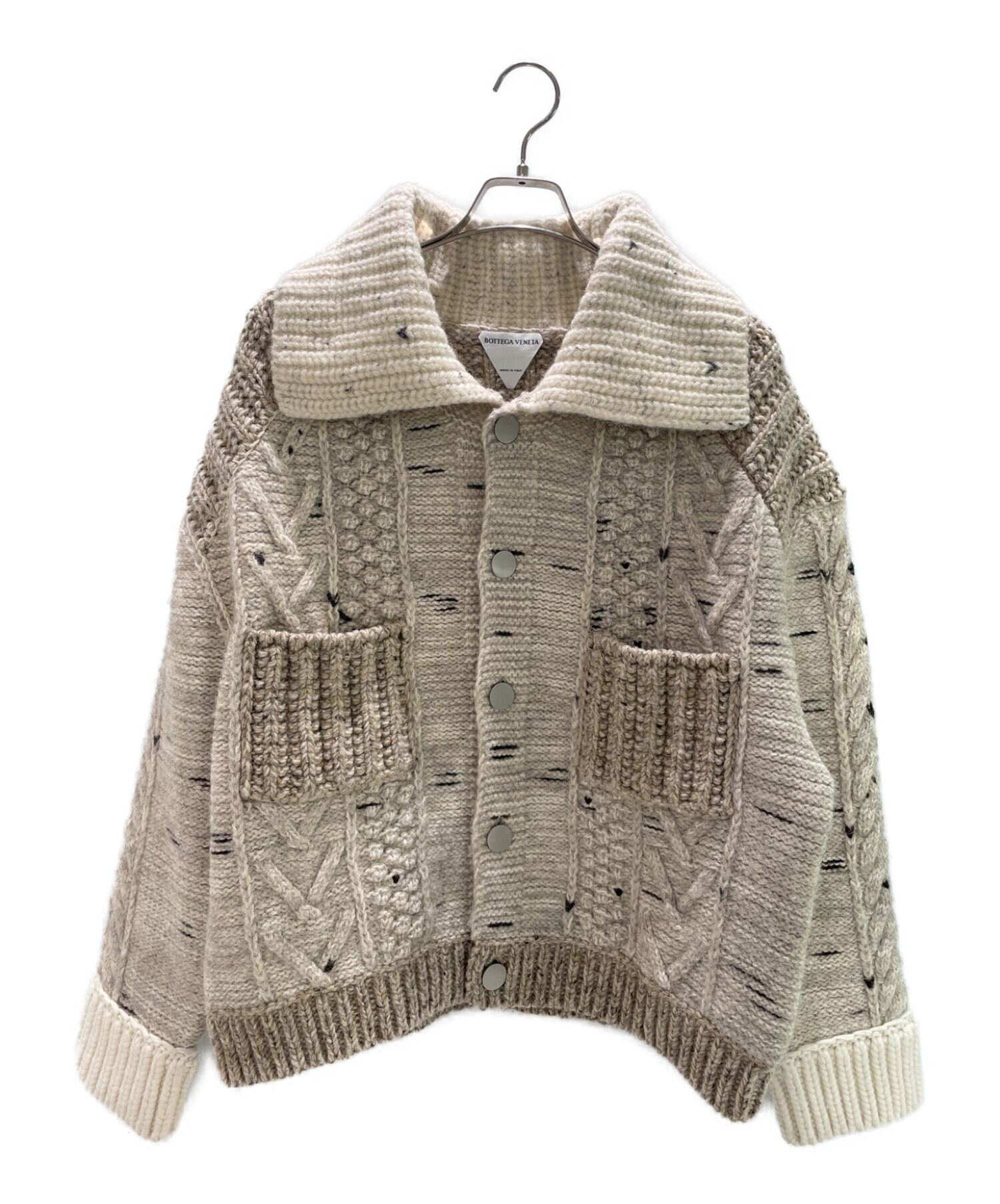 BOTTEGA VENETA ボッテガベネタ ニット・セーター M ベージュ 【古着】【中古】【送料無料】 BOTTEGA VENETA - BOTTEGA VENETA ボッテガベネタ ニット・セーター M