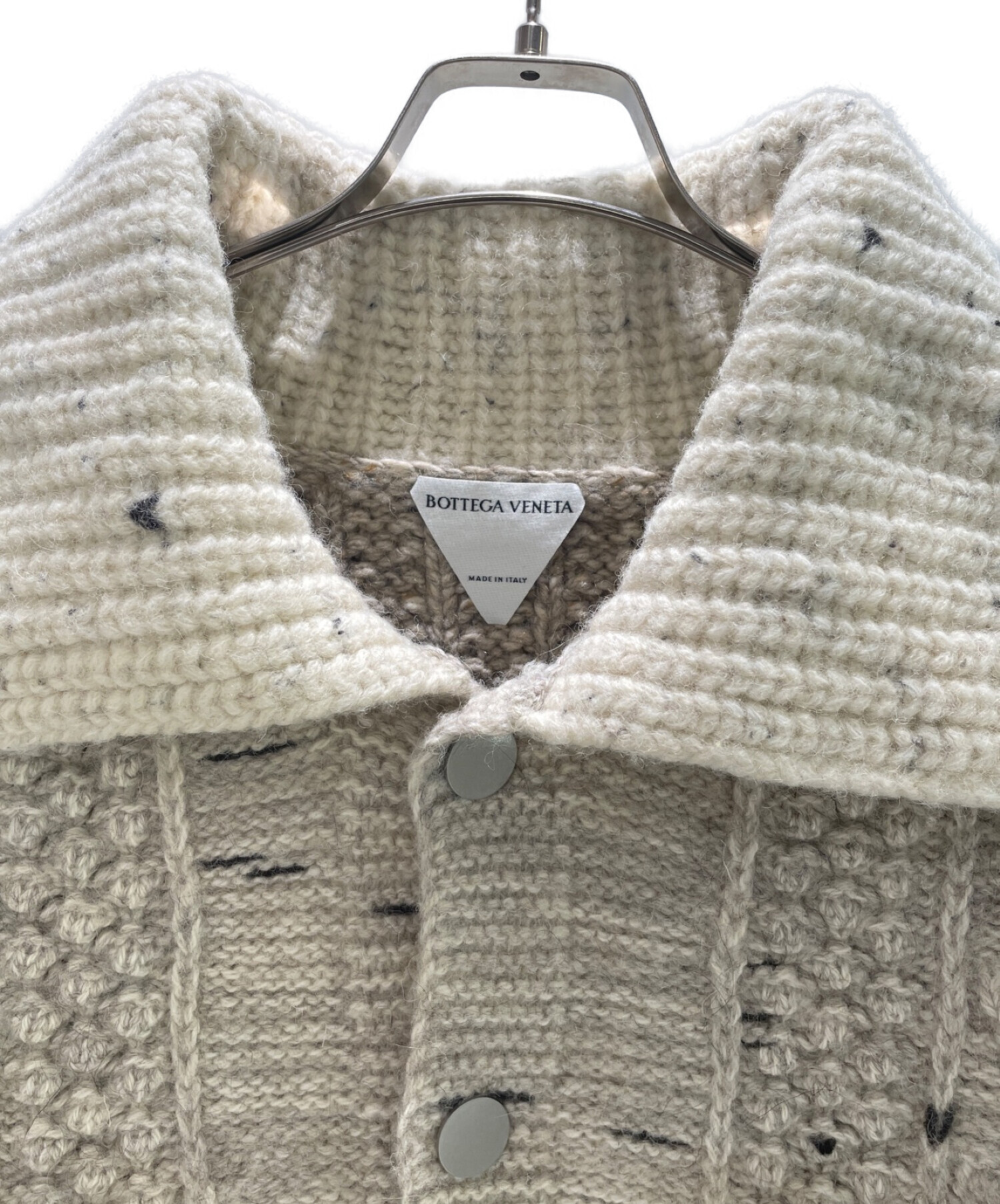 BOTTEGA VENETA ボッテガベネタ ニット・セーター M ベージュ 【古着】【中古】【送料無料】 BOTTEGA VENETA - BOTTEGA VENETA ボッテガベネタ ニット・セーター M