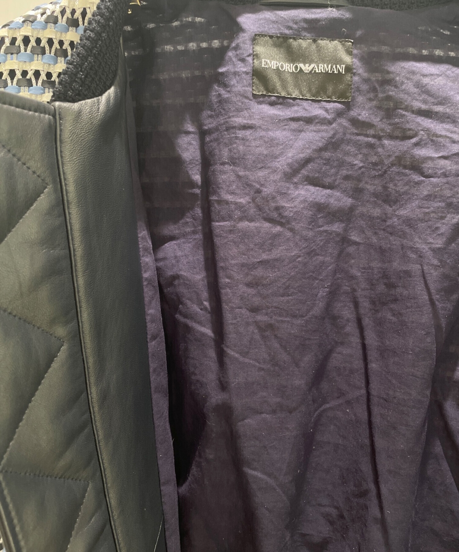 中古・古着通販】EMPORIO ARMANI (エンポリオアルマーニ) レザー