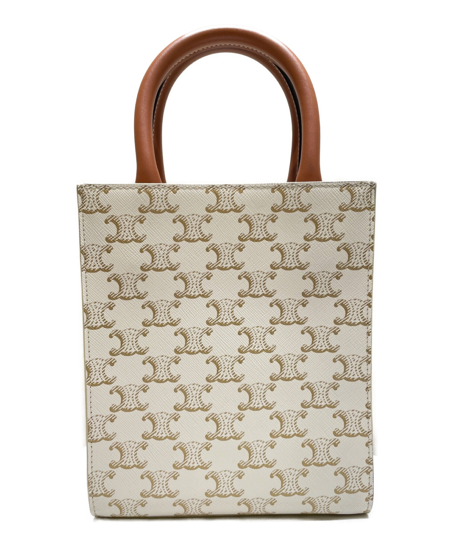 中古・古着通販】CELINE (セリーヌ) バーティカルカバ ミニ タン