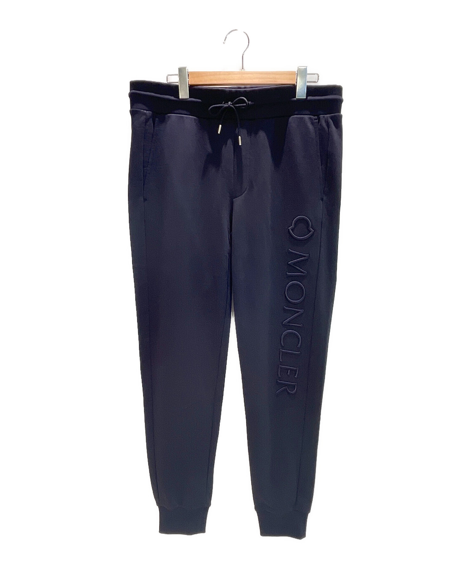 中古・古着通販】MONCLER (モンクレール) スウェットパンツ ネイビー 