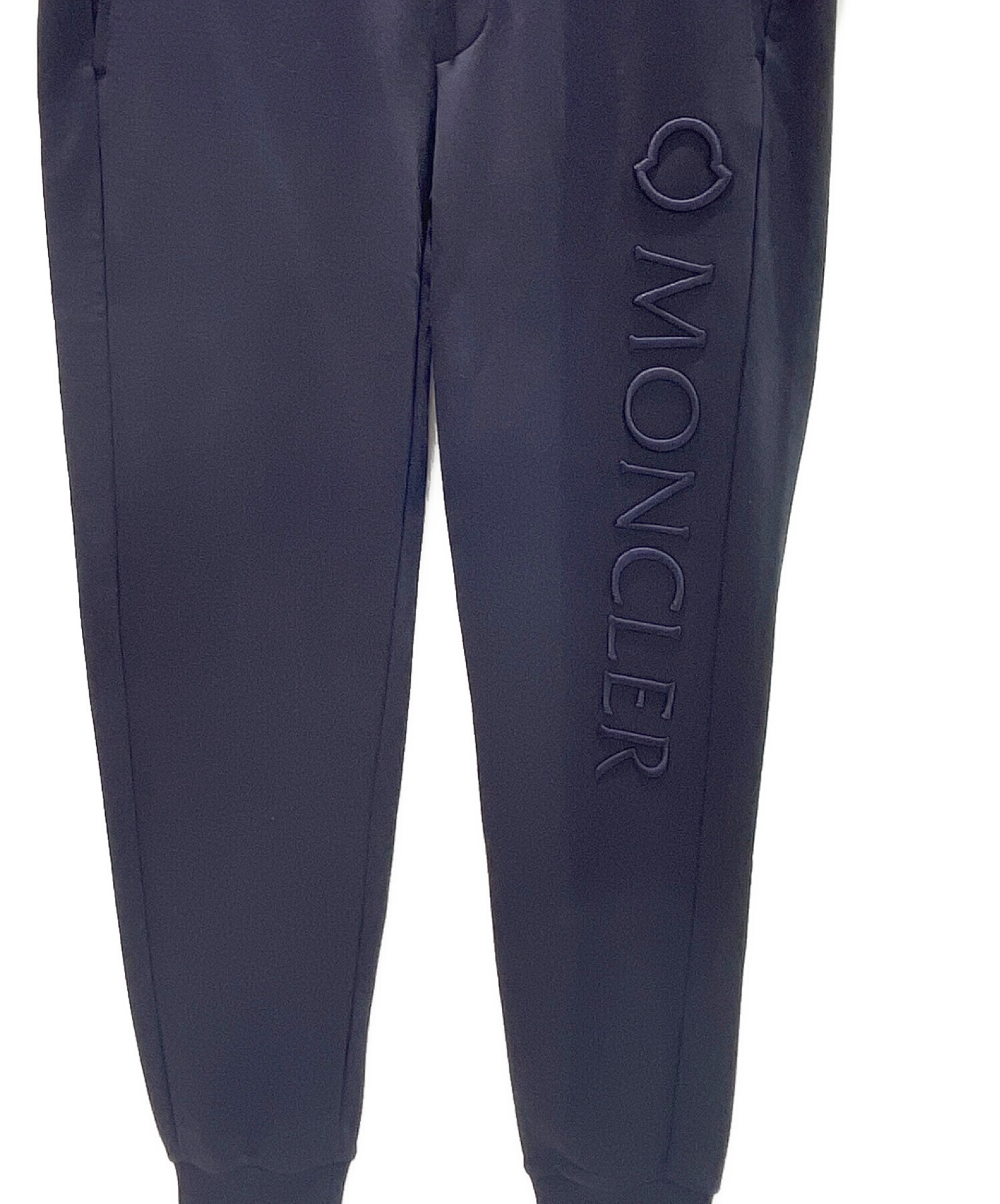 中古・古着通販】MONCLER (モンクレール) スウェットパンツ ネイビー 