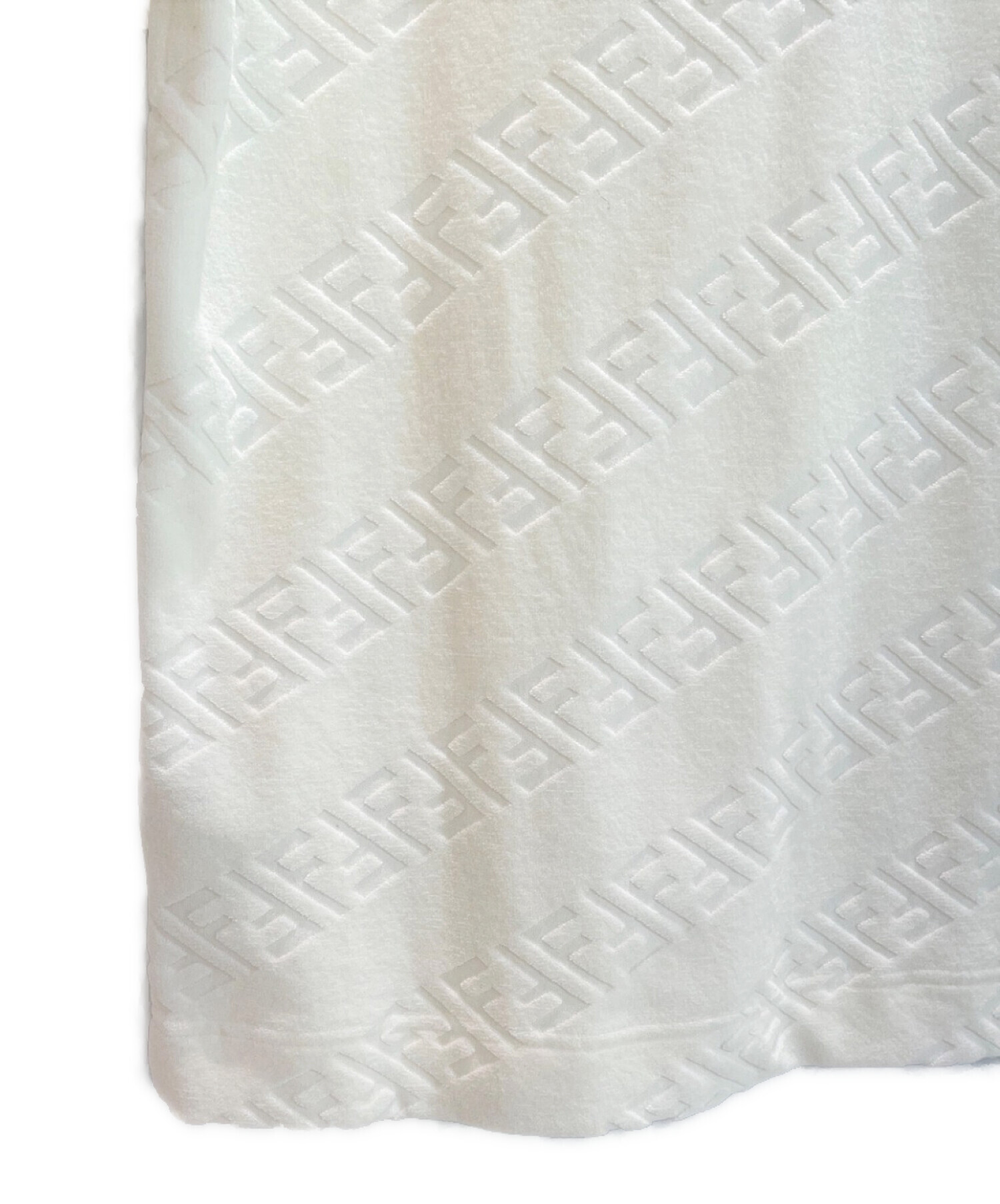 中古・古着通販】FENDI (フェンディ) ズッカ柄ベロアカットソー