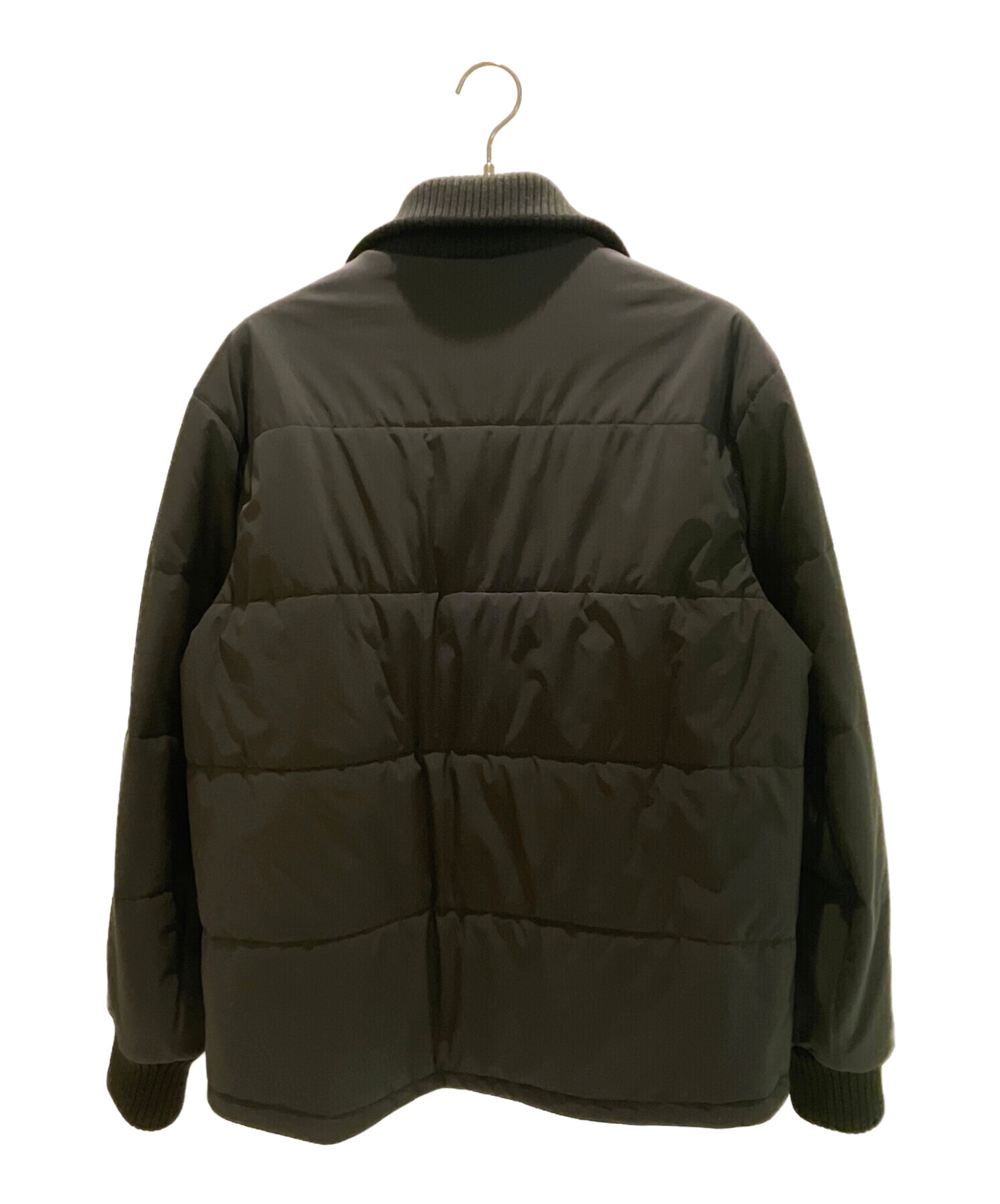 中古・古着通販】HERMES (エルメス) Posh Clap Cuir quilted jacket 