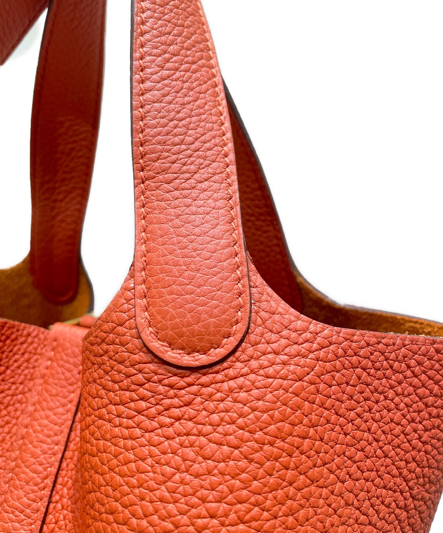 中古・古着通販】HERMES (エルメス) ピコタンロックPM オレンジ サイズ 