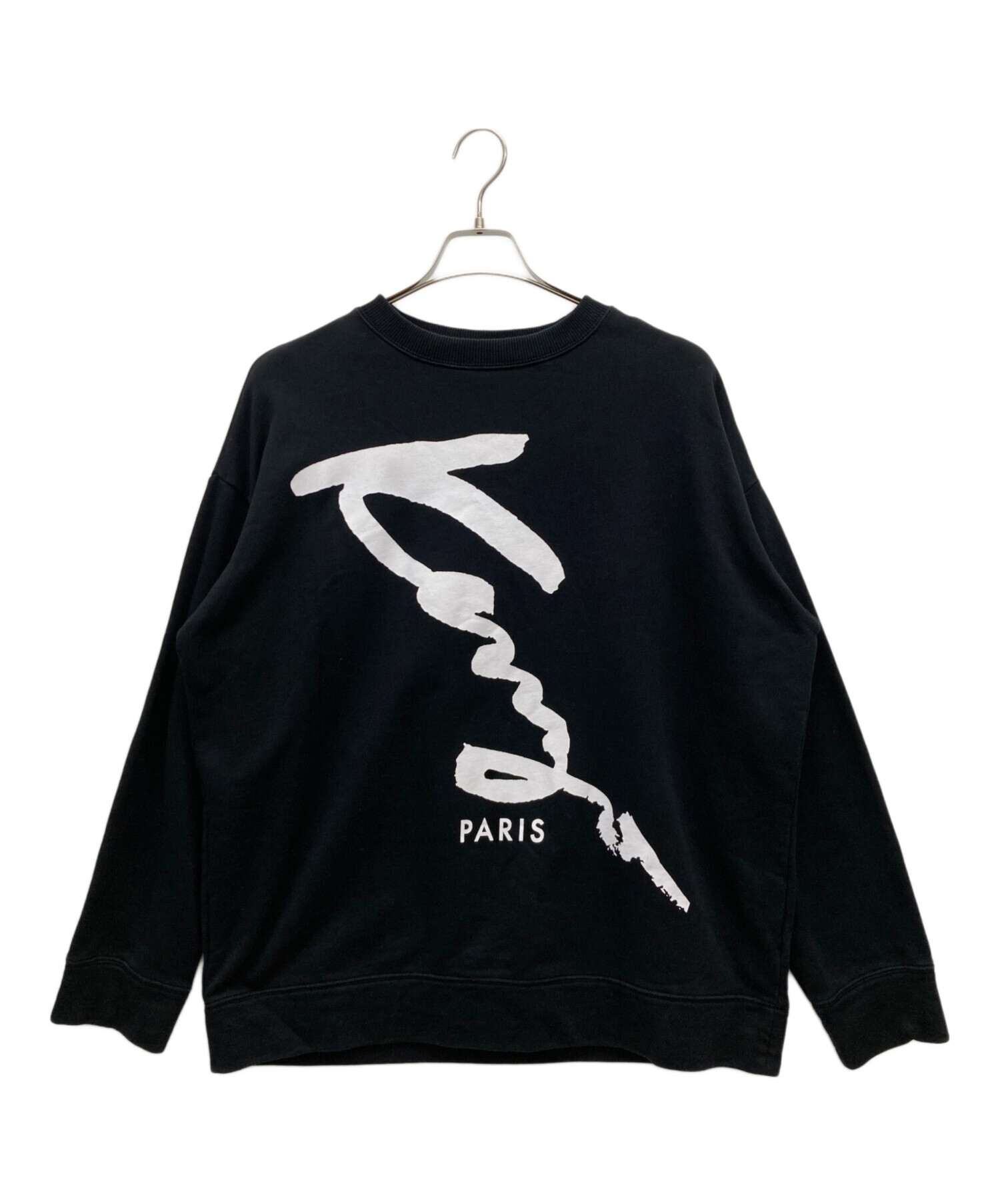 中古・古着通販】KENZO (ケンゾー) プリントスウェット ブラック