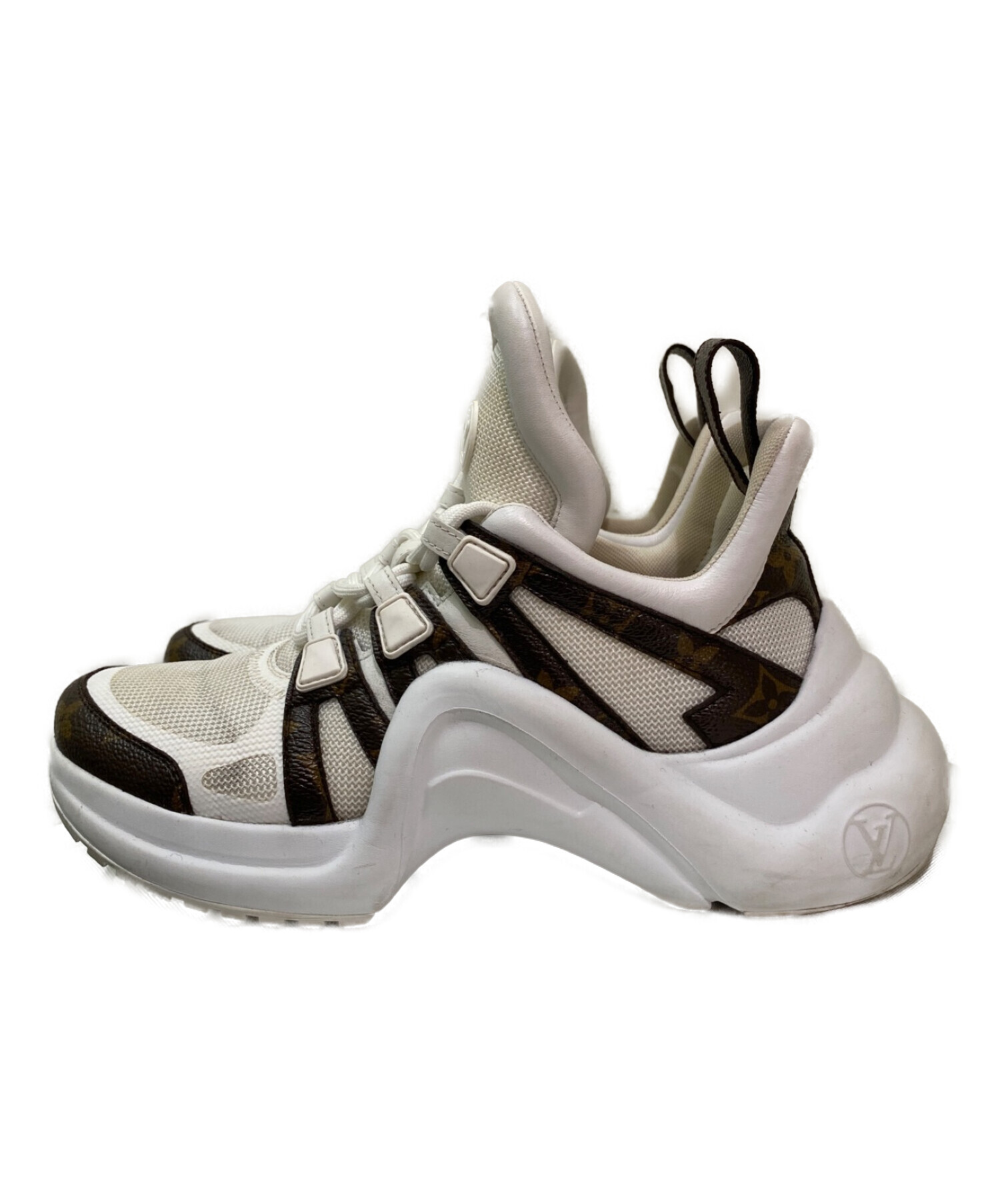 ※yao　Louis Vuitton アークライト 37 1/2 $1230 NEW 100% Auth Louis Vuitton LV Archlight Women's Sneaker 37