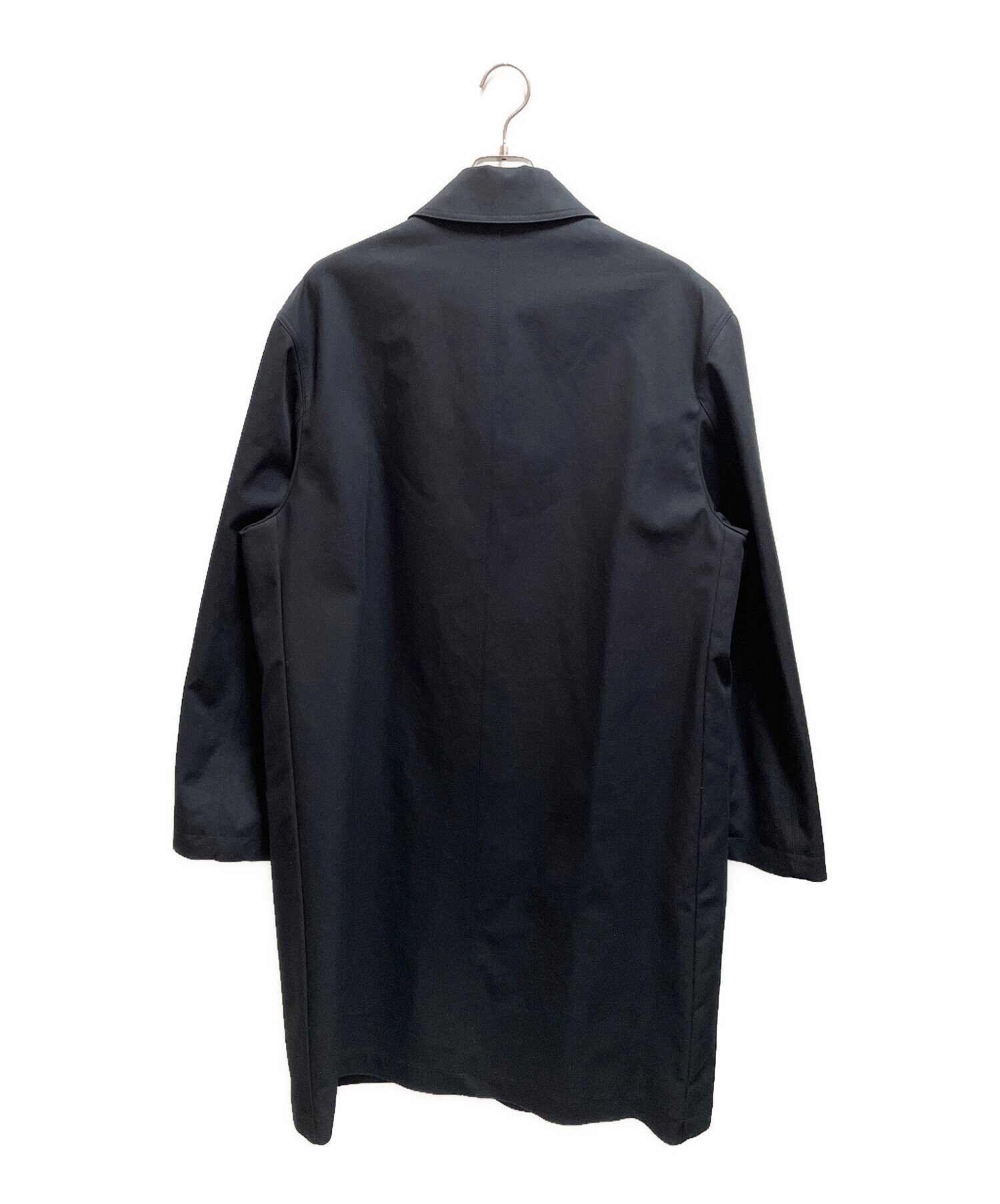 中古・古着通販】HERMES (エルメス) レザー パイピング レイン コート