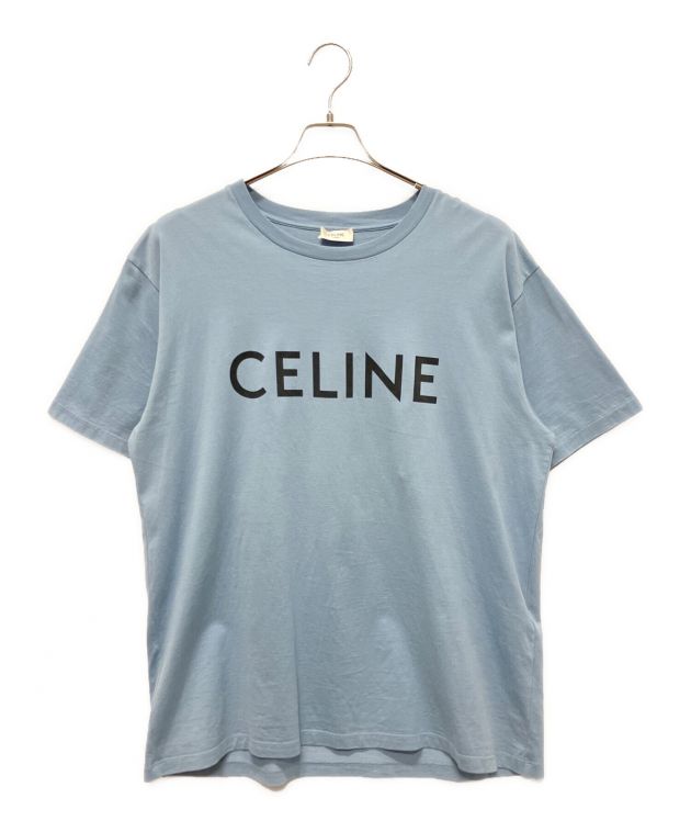 中古・古着通販】CELINE (セリーヌ) ルーズTシャツ ブルー サイズ:M