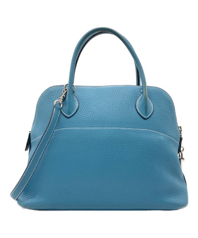 中古・古着通販】HERMES (エルメス) ボリード31 ブルージーン サイズ 