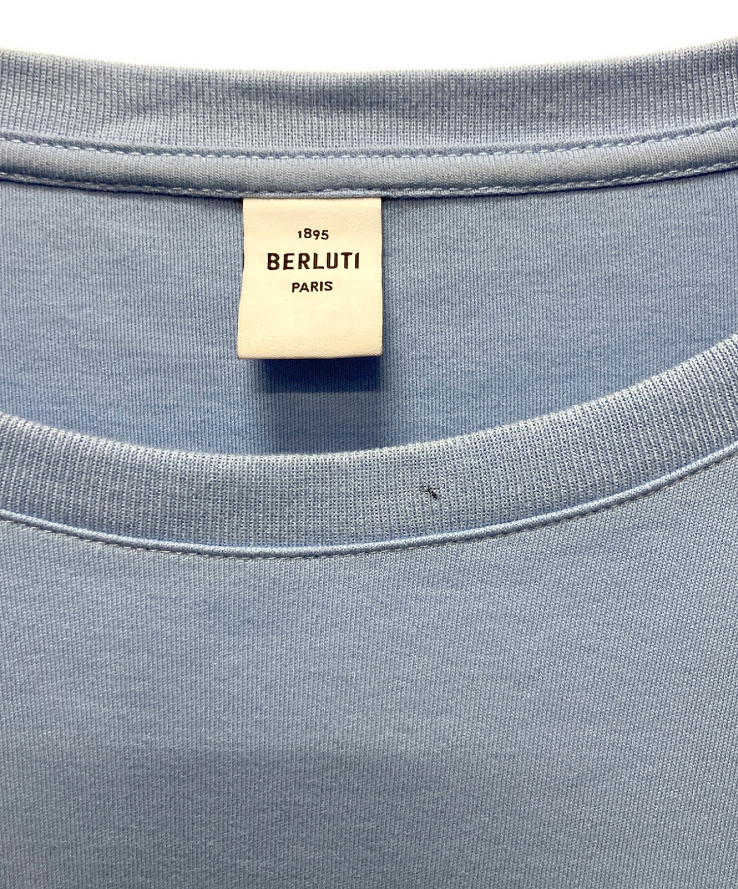 中古・古着通販】Berluti (ベルルッティ) フロントロゴパッチTシャツ 