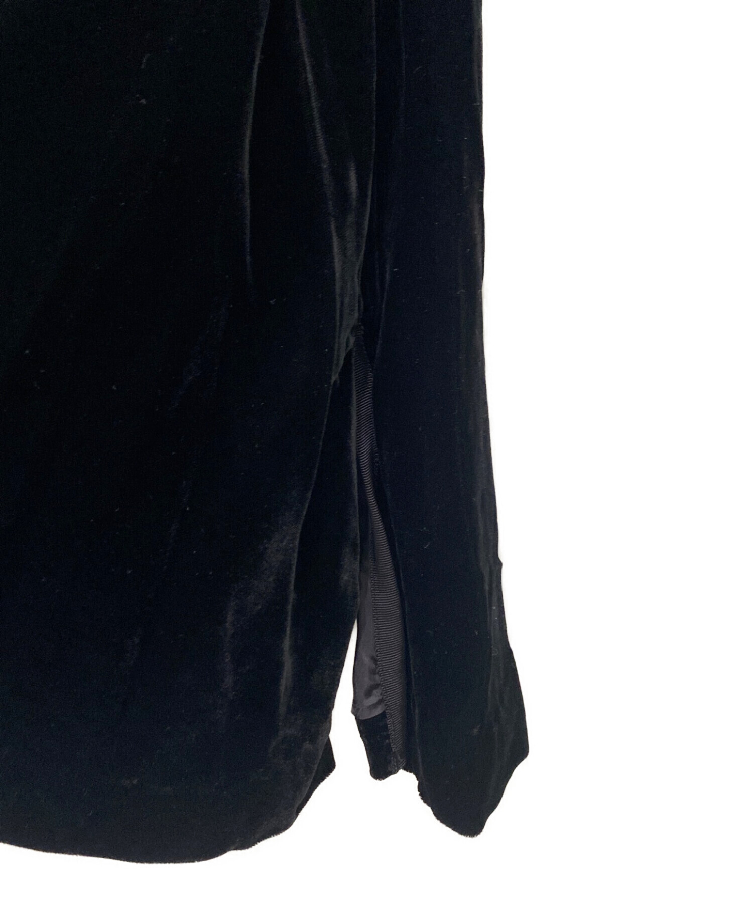 中古・古着通販】sacai (サカイ) ベロア切替バックオープンデニム