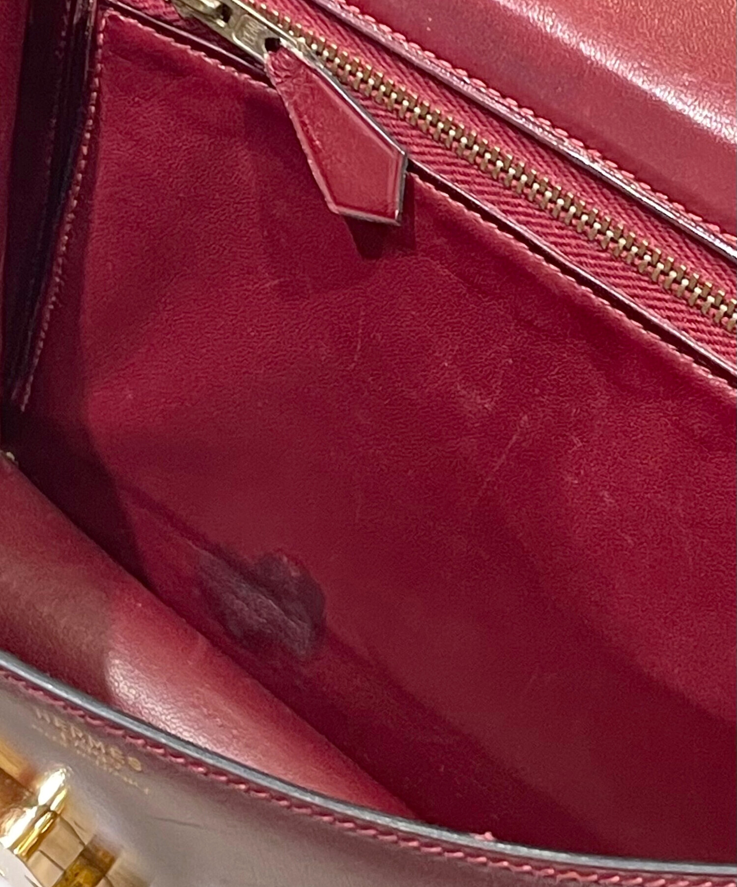 中古・古着通販】HERMES (エルメス) コンスタンス 24 ボルドー サイズ  