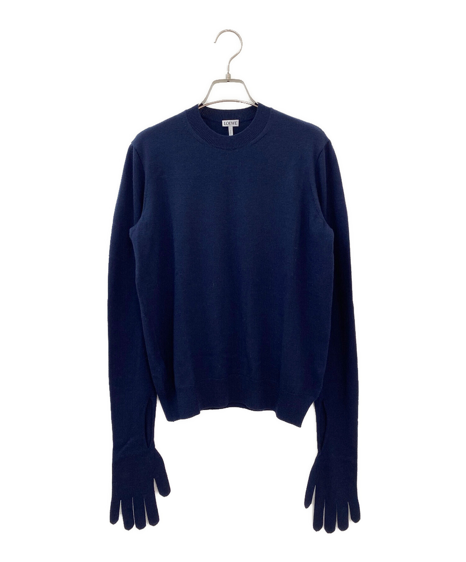 ロエベ　アナグラムニット　XSサイズ 中古・古着通販】LOEWE (ロエベ) アナグラムインターシャポケット