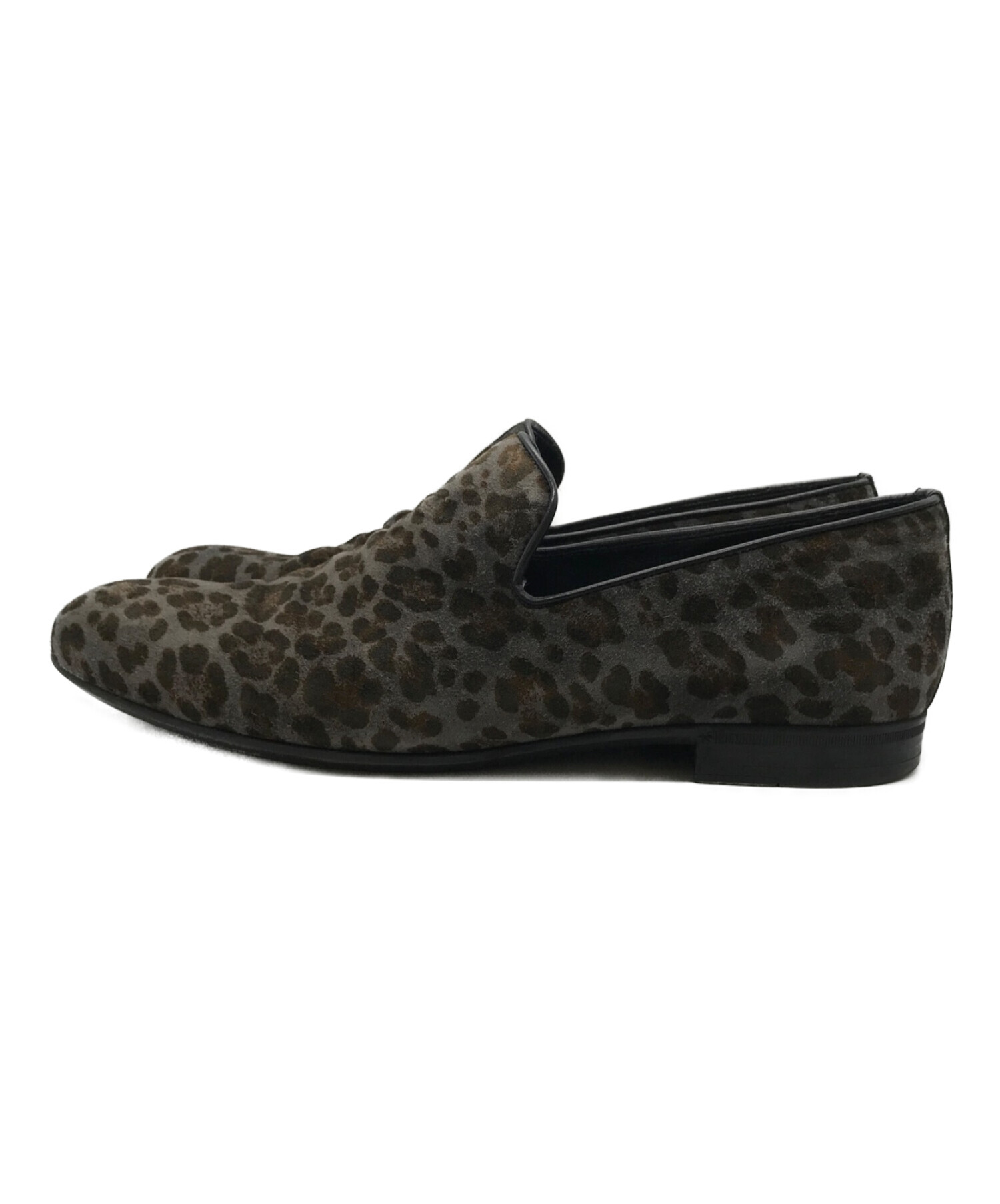 JIMMY CHOO ジミーチュウ レオパード（ヒョウ柄）フラットシューズ レオパード（ヒョウ柄） Jimmy Choo(ジミーチュウ) 靴・シューズ