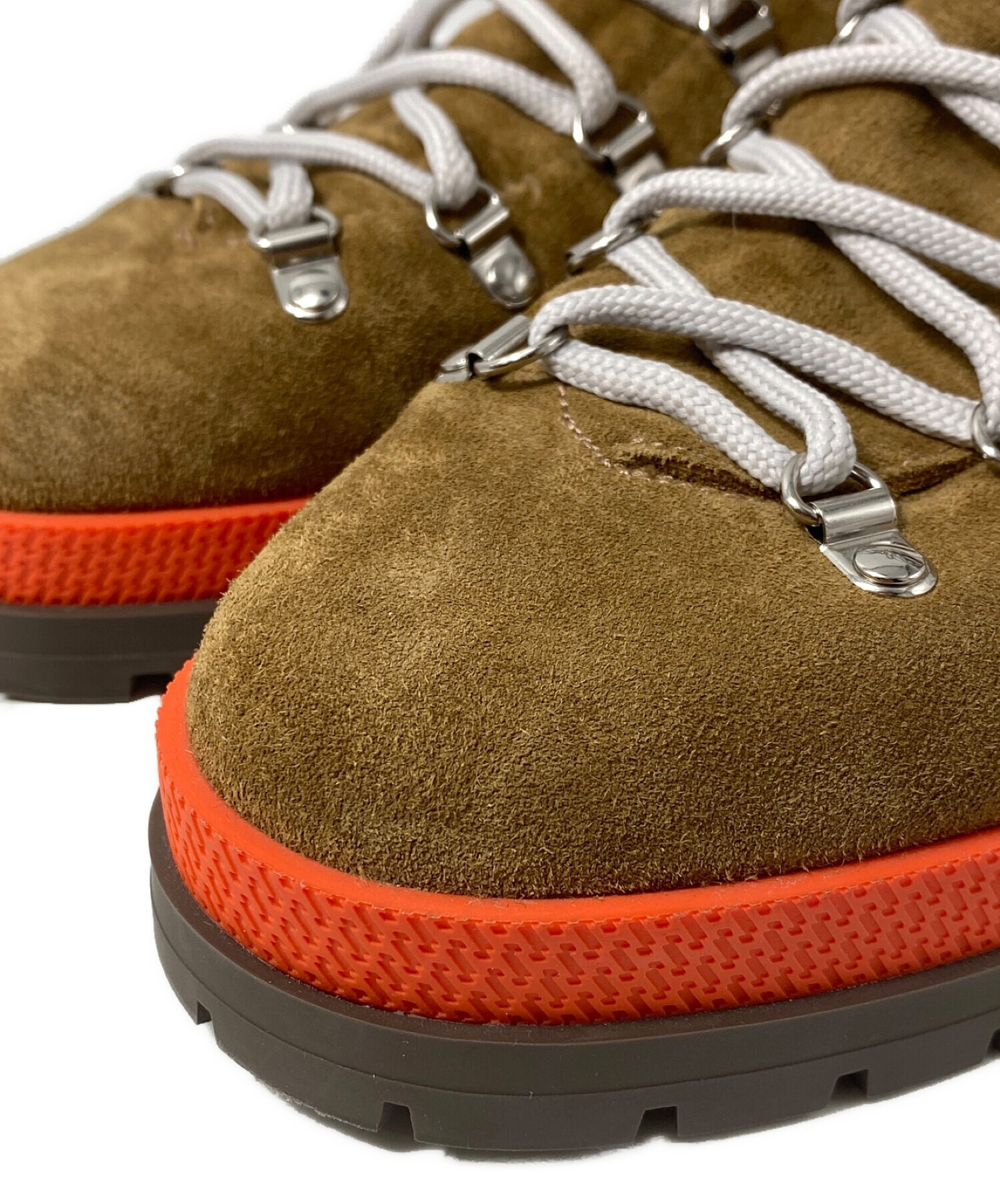 HERMES ブラウン アンクルブーツ 37 HERMES(エルメス) ショートブーツ 37 レディース美品 ネオ 162133Z