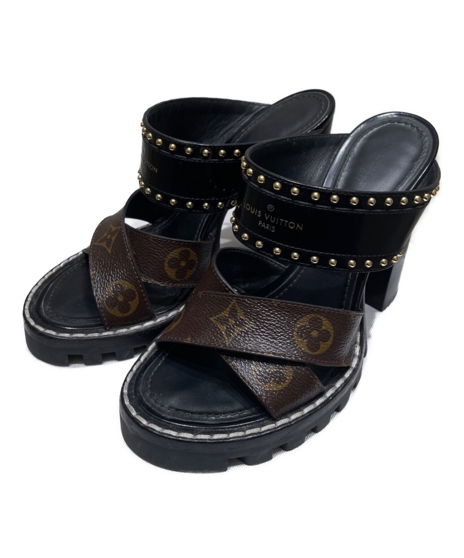 Heeled Sandals Louis Vuitton Star Trail Sandal Dupe Louis Vuitton