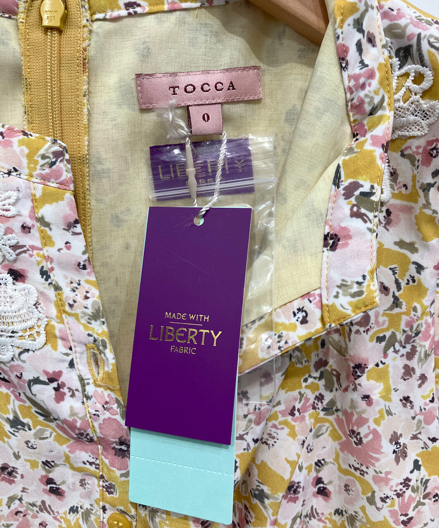 中古・古着通販】TOCCA (トッカ) フラワーワンピース マルチカラー 未