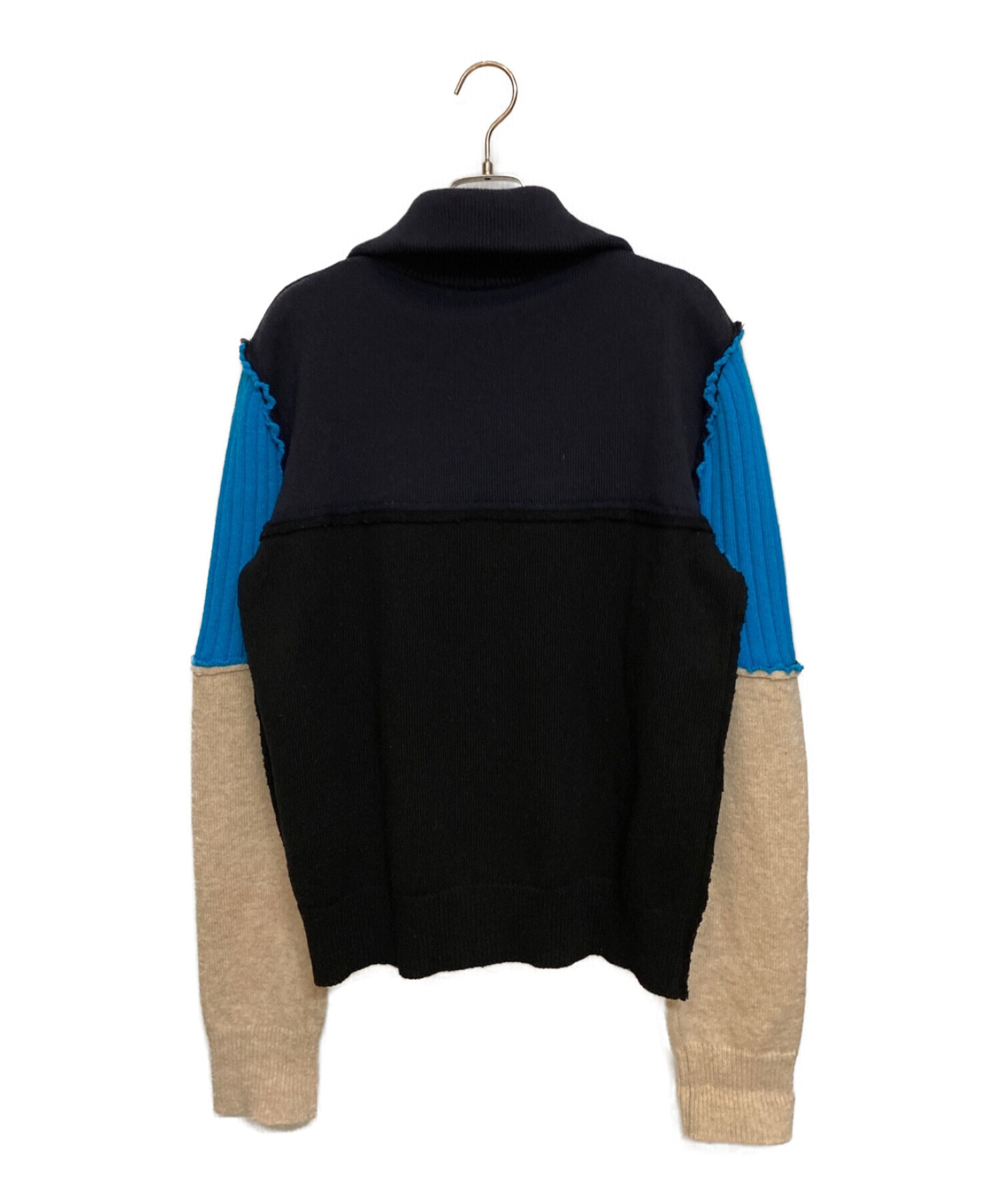 MARNI マルニ ネイビー タートルネックニット2025AW 中古・古着