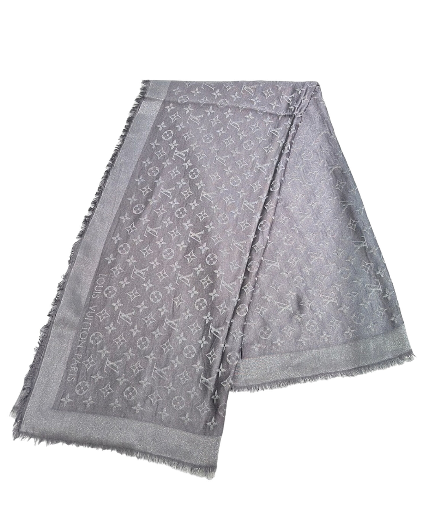 中古・古着通販】LOUIS VUITTON (ルイ ヴィトン) ショール モノグラム 中古・古着通販】LOUIS VUITTON (ルイ ヴィトン) ショール モノグラム