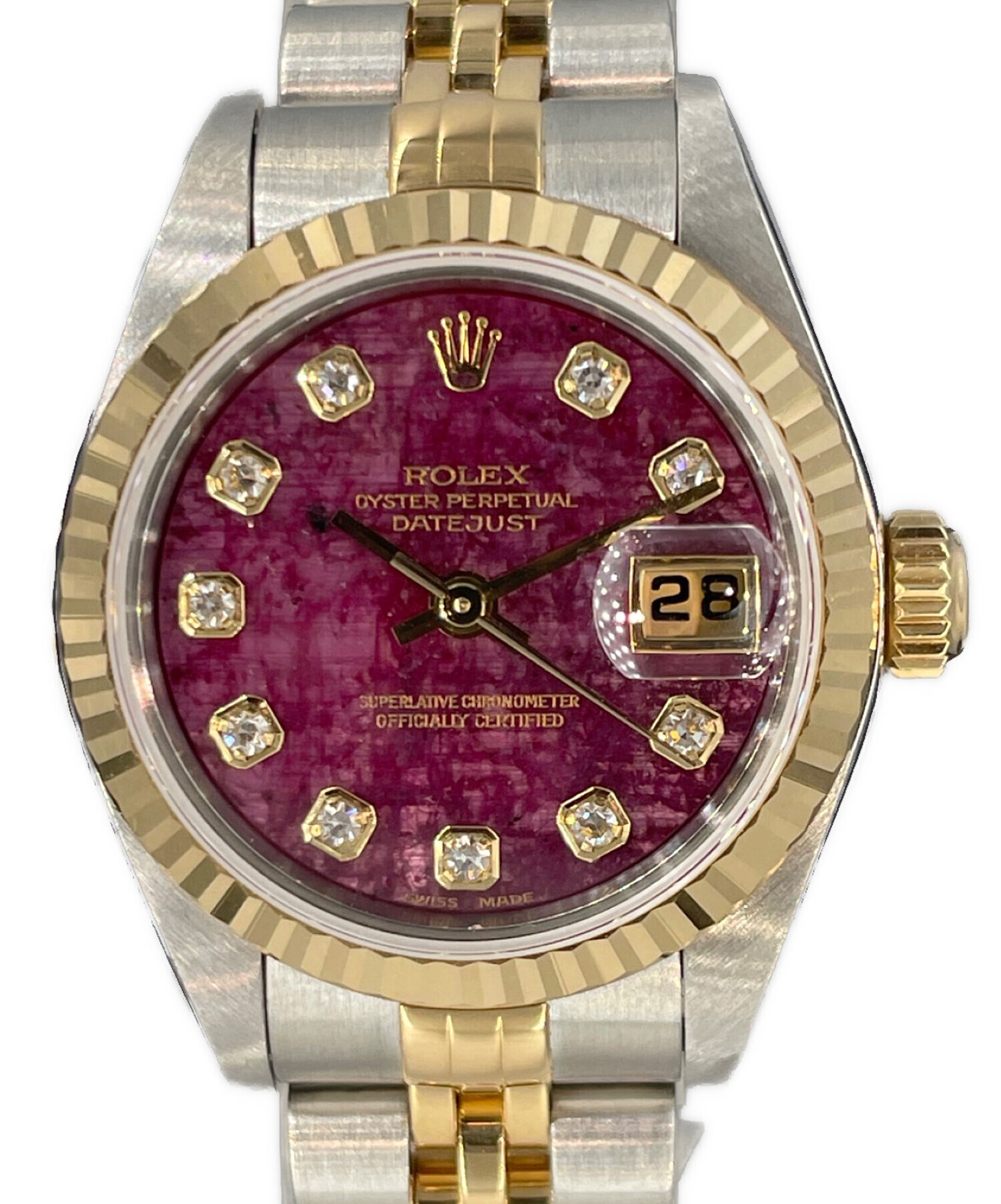 中古・古着通販】ROLEX (ロレックス) デイトジャスト 26 10Pダイヤ Ref