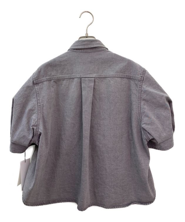 中古・古着通販】sacai (サカイ) ショートスリーブデニムシャツ グレー