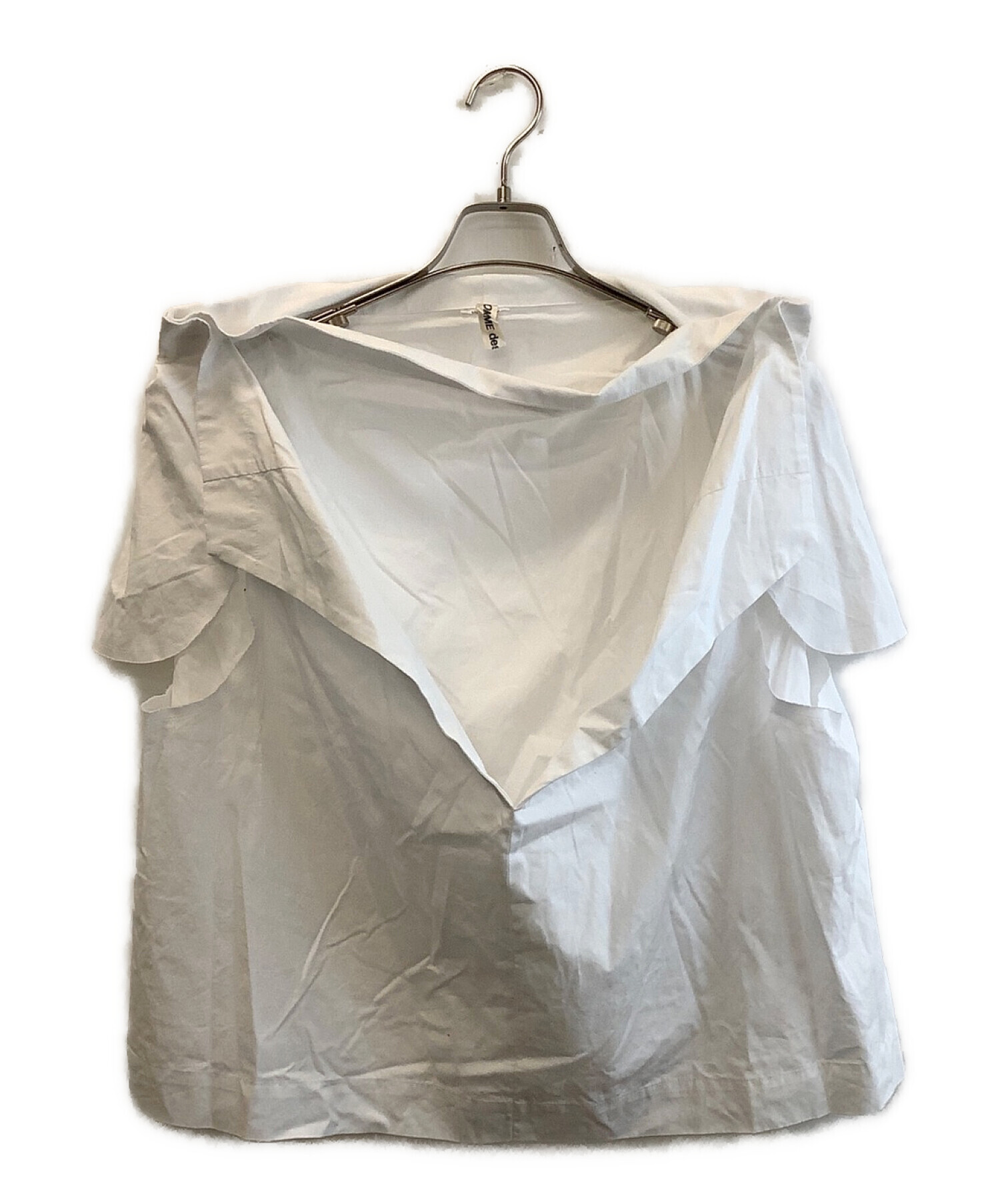 中古・古着通販】COMME des GARCONS (コムデギャルソン) 変形ブラウス 