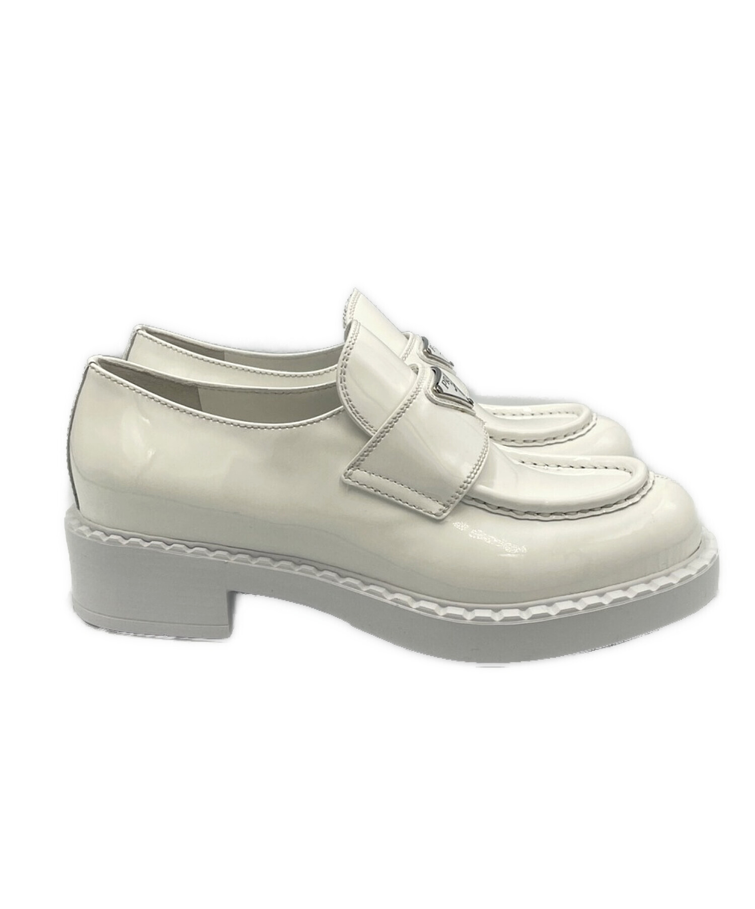 中古・古着通販】PRADA (プラダ) チョコレートブラッシュドレザー 