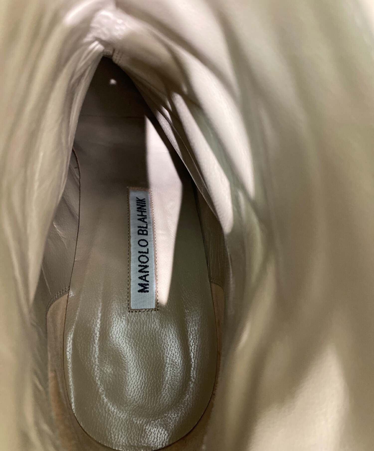 中古・古着通販】Manolo Blahnik (マノロブラニク) ヒールブーティ