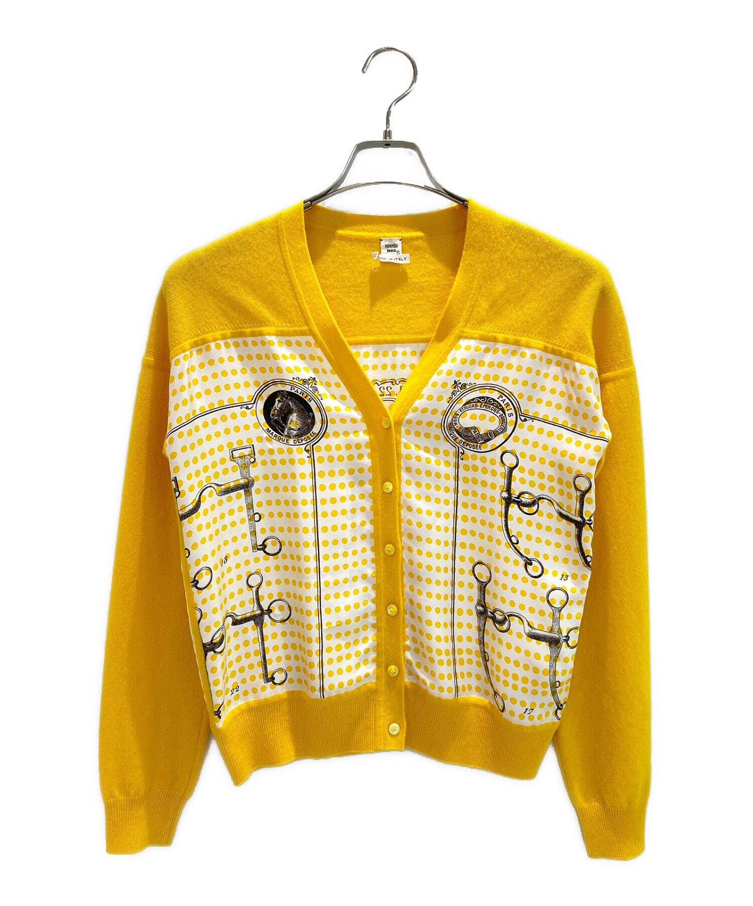 エルメス シルク カーディガン エルメス コットン+シルク