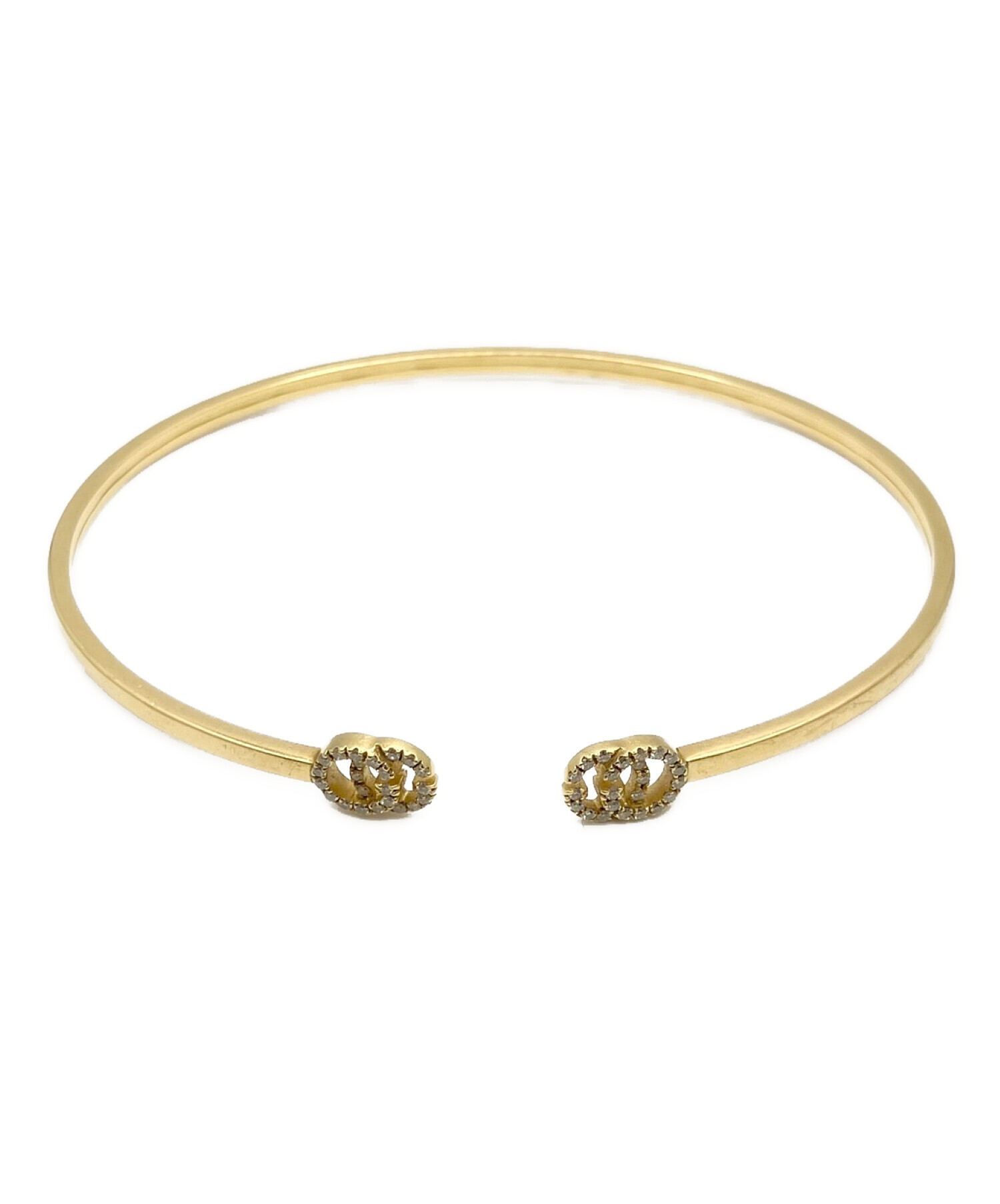 中古・古着通販】GUCCI (グッチ) GGランニング ダイヤモンド カフ