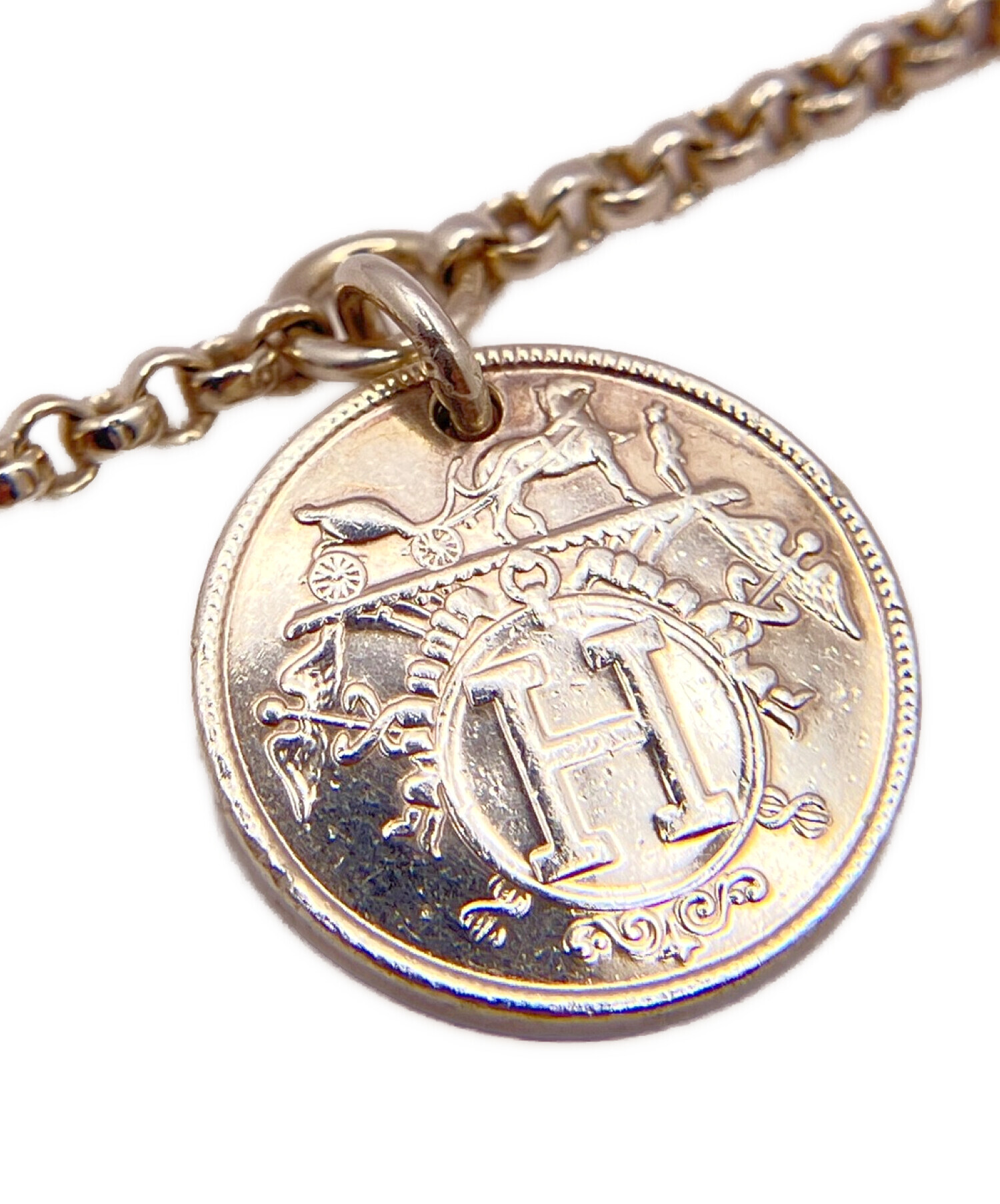 中古・古着通販】HERMES (エルメス) エクスリブリス ブレスレット ST