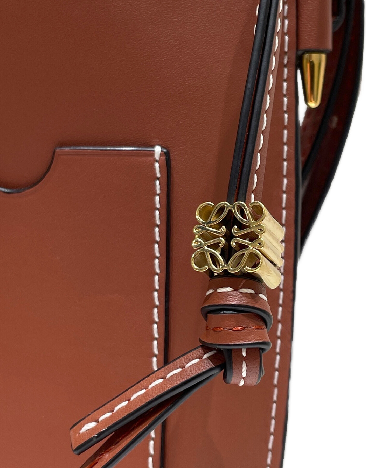 中古・古着通販】LOEWE (ロエベ) ゲートポケット ショルダー バッグ 