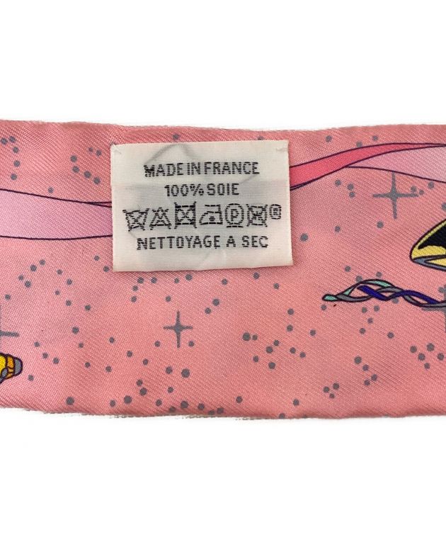 中古・古着通販】HERMES (エルメス) ツイリー ピンク｜ブランド・古着