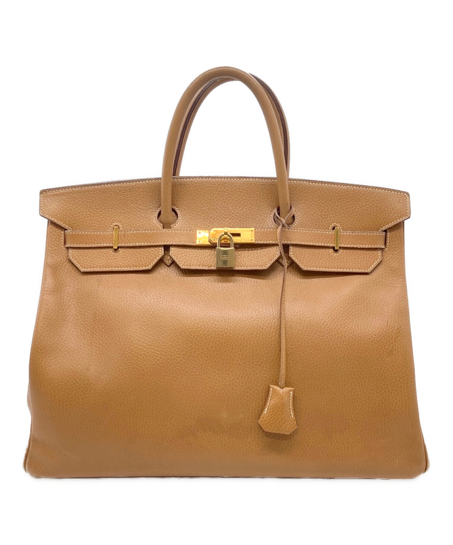 中古・古着通販】HERMES (エルメス) バーキン40 ゴールド サイズ:40 
