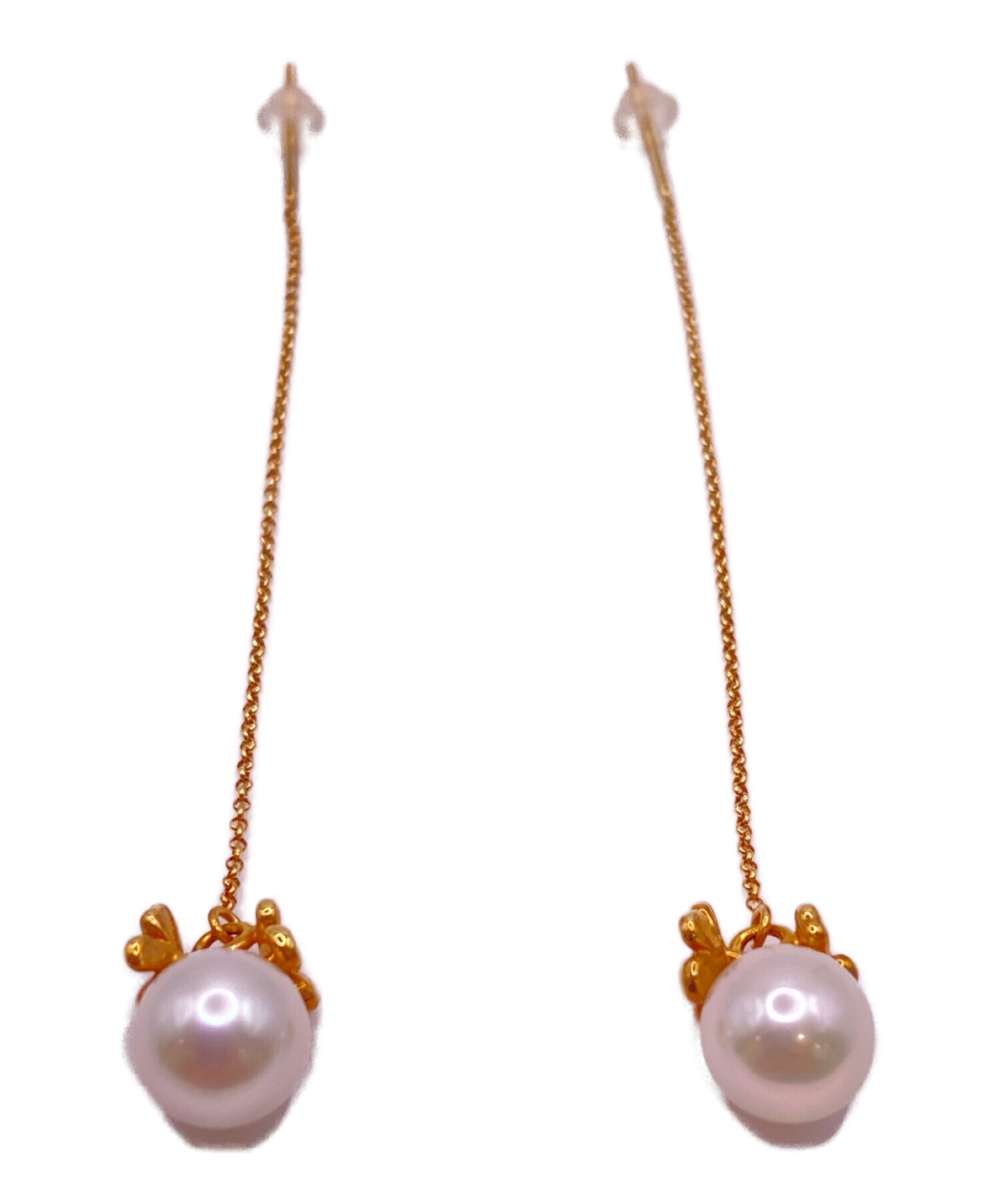 空*】様 【未使用・保証書付き】TASAKI パールピアス 本物 ピンク系 シン 中古・古着通販】TASAKI (タサキ) パールフラワーピアス｜ブランド