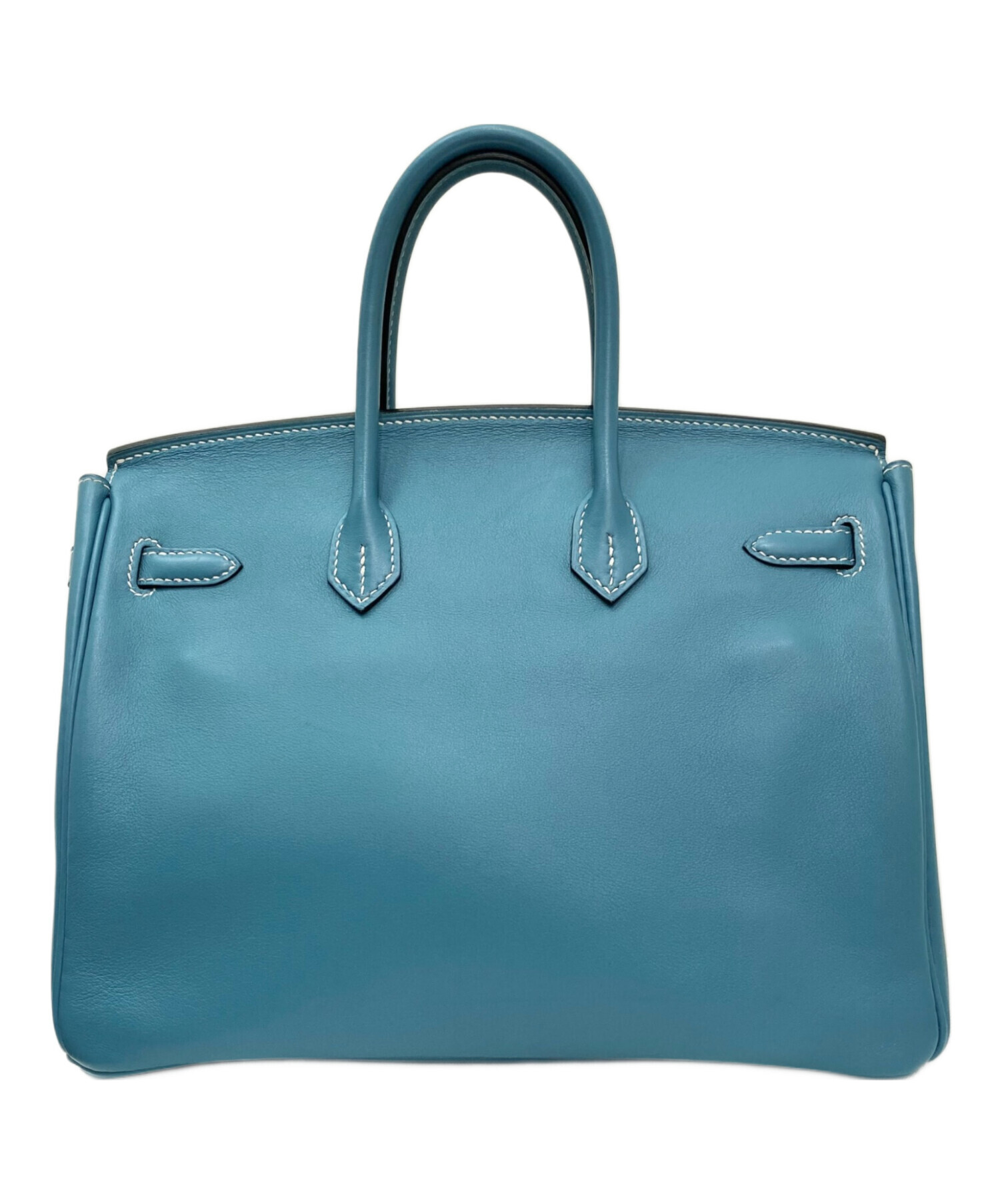 中古・古着通販】HERMES (エルメス) バーキン25 ブルージーン サイズ 