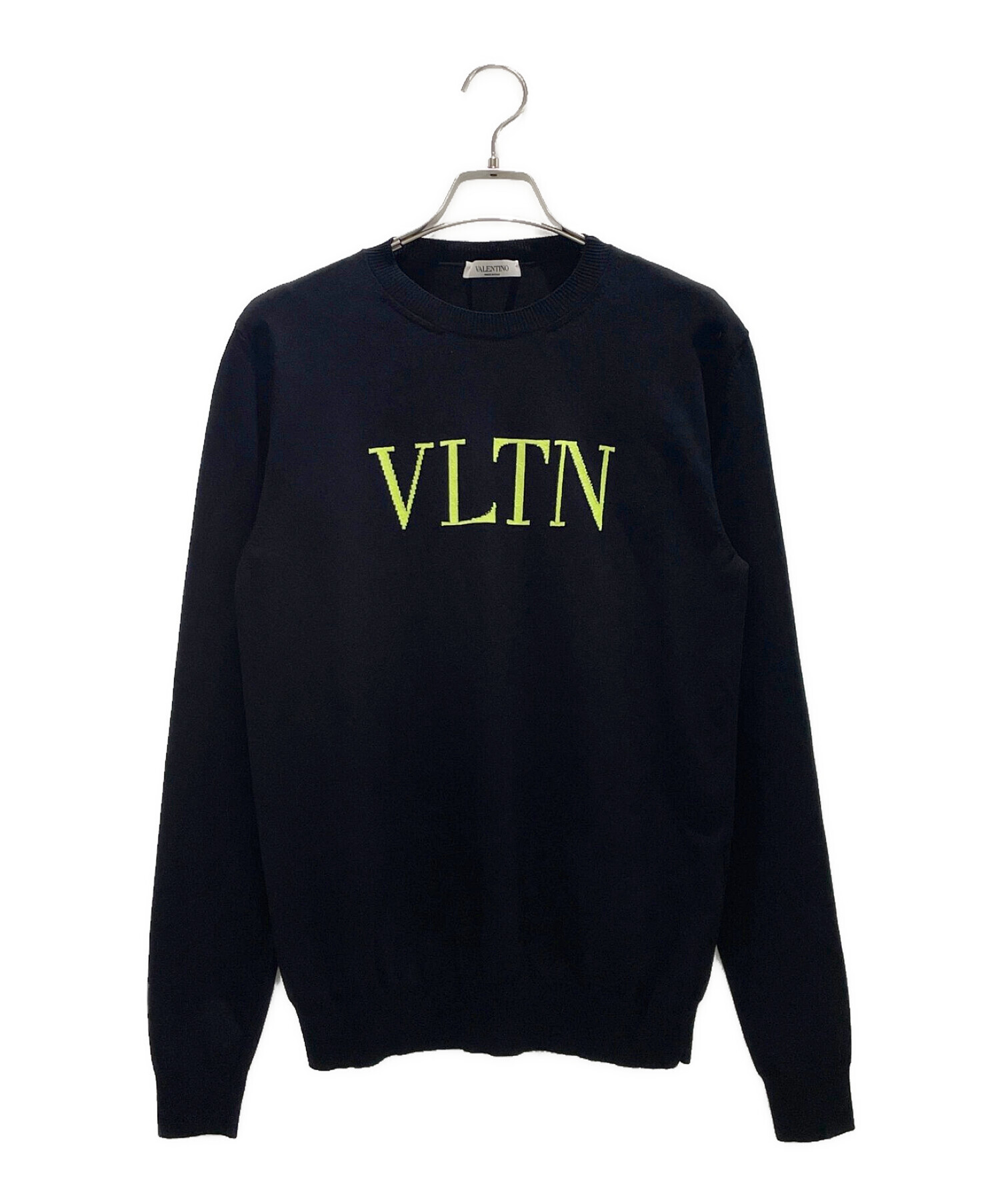 中古・古着通販】VALENTINO (ヴァレンティノ) ネオン ロゴ ニット 